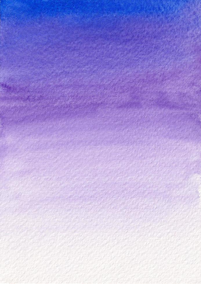 Abstract Blue and Purple Watercolor Background Texture photo