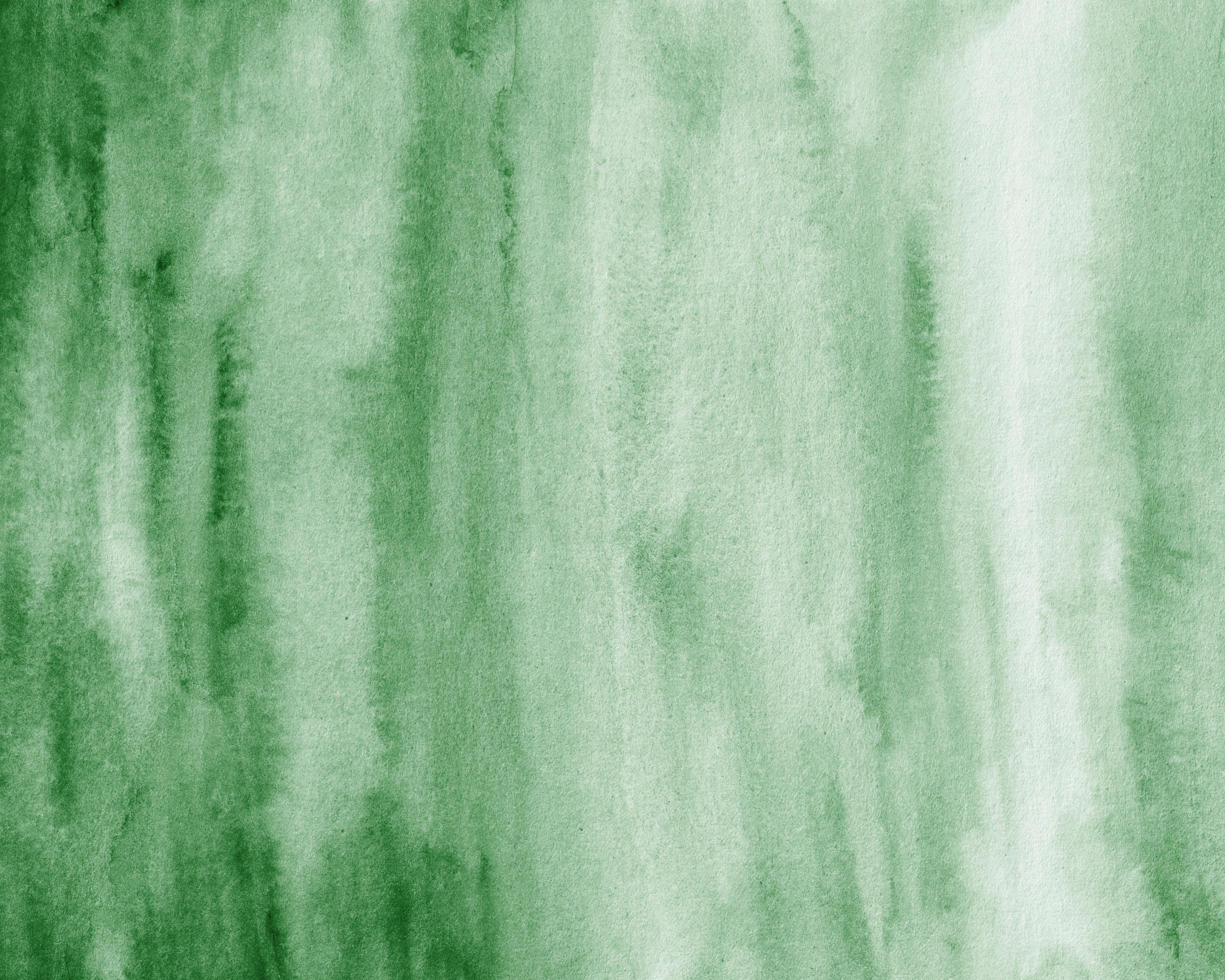 Emerald Green Watercolor Background, Paper Texture, Digital Paper
