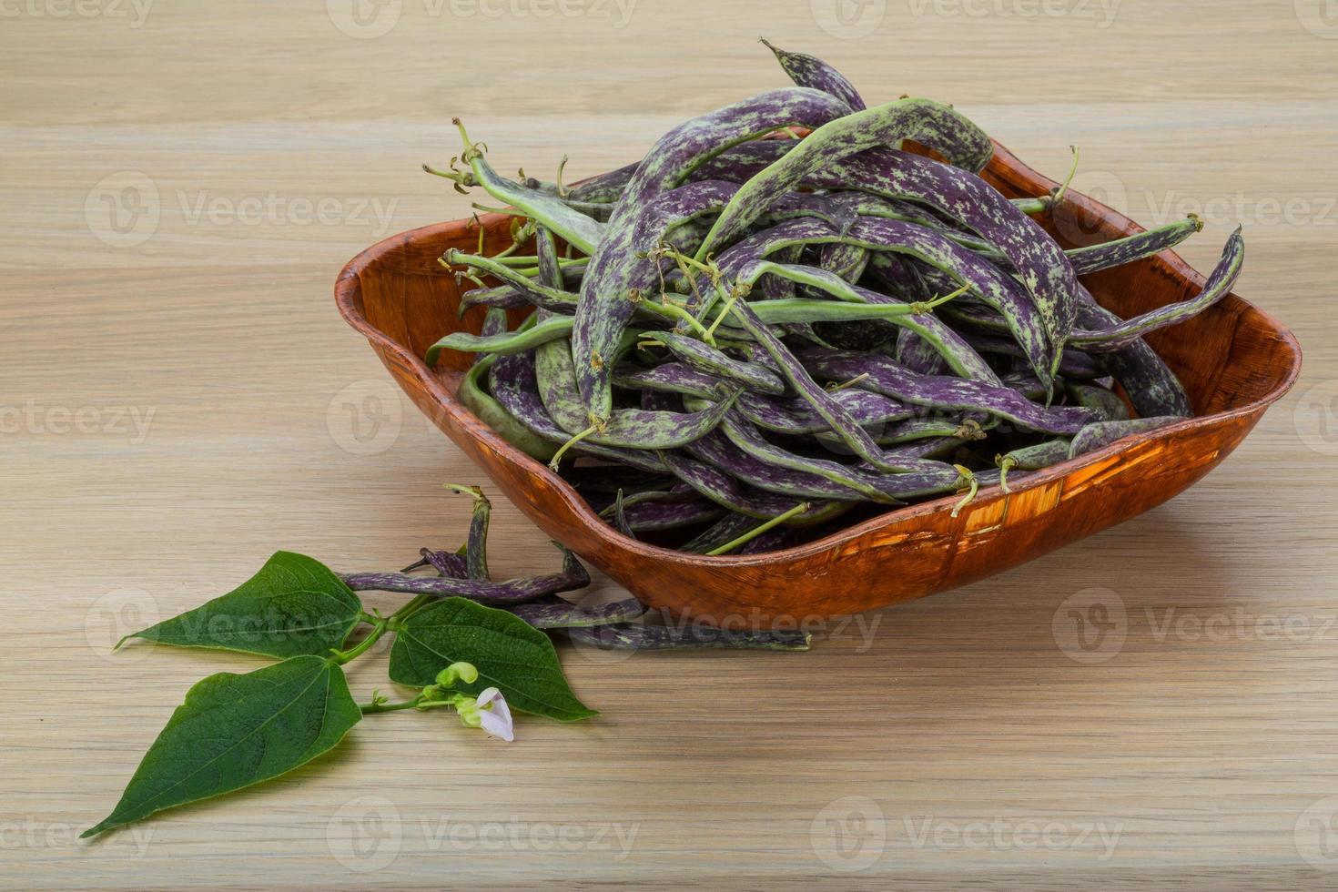 Beans with leaf photo
