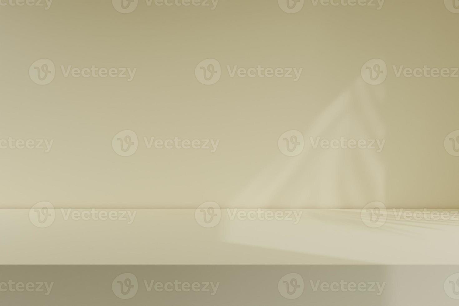 Abstract background scene for product display presentation with shadow. 3d rendering. photo