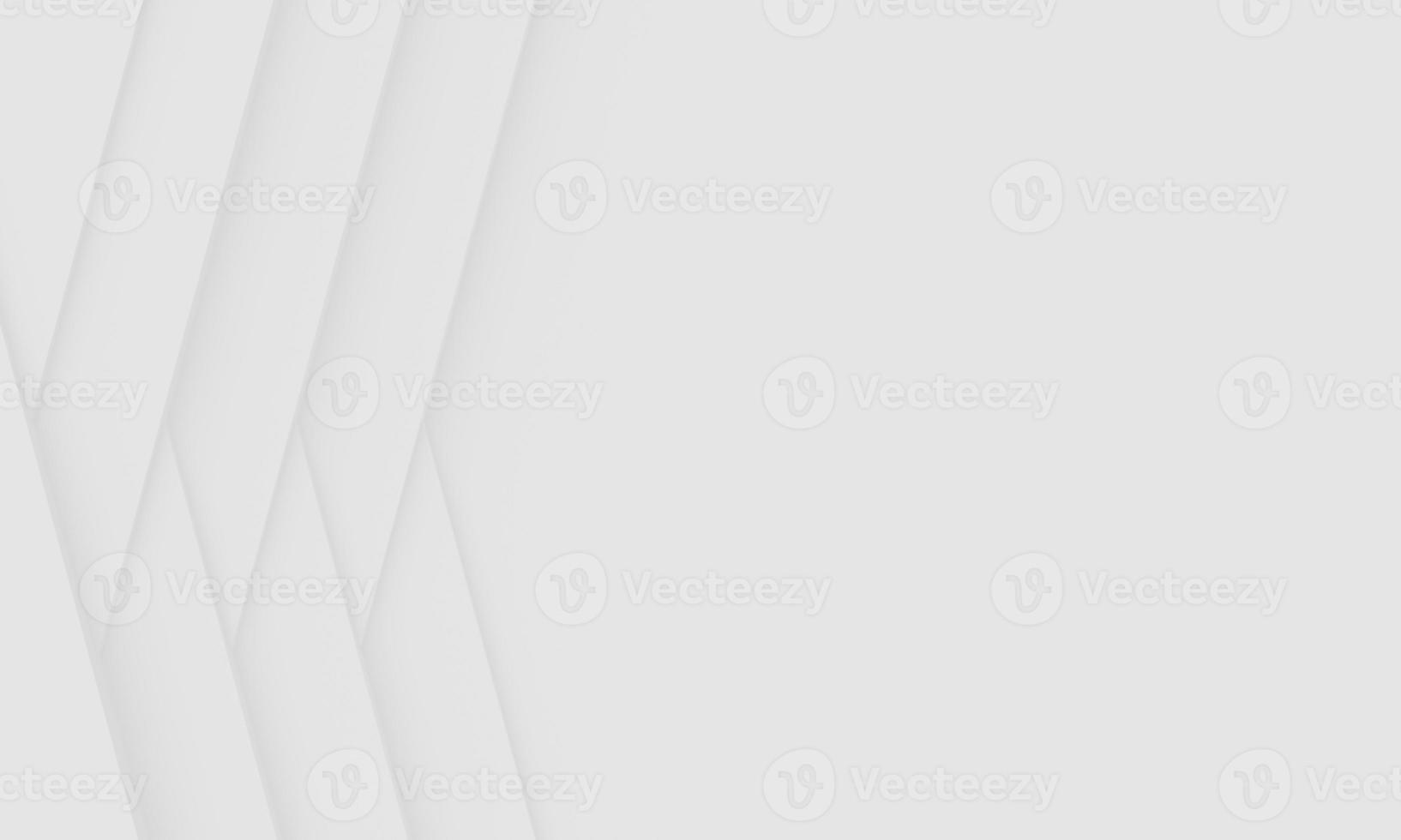 Minimalist clean copy space white background in stacked layers. abstract background. 3d rendering. photo