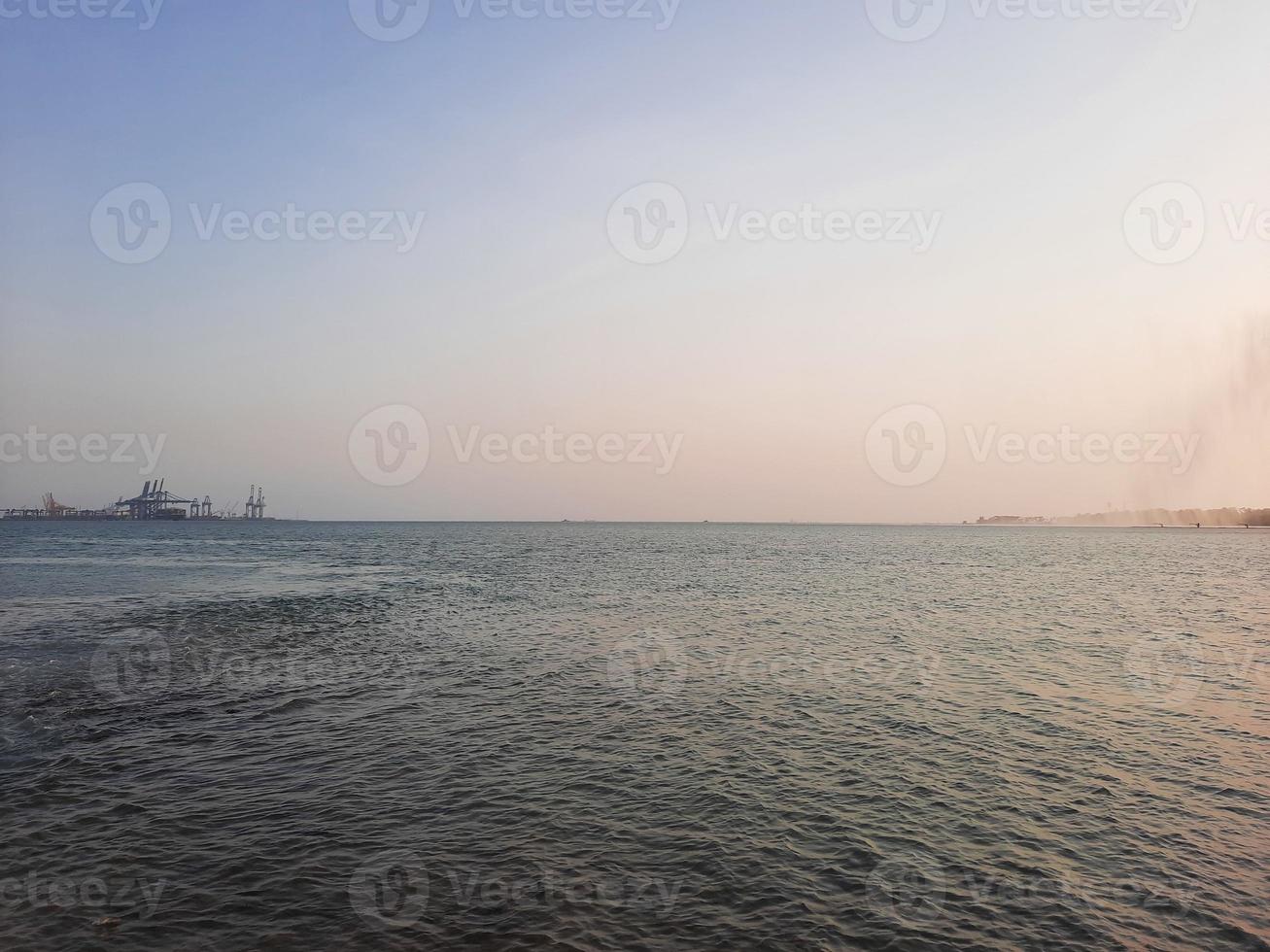 Beautiful evening at Jeddah, Corniche. The Jeddah Corniche, also known as the Jeddah Waterfront, is a coastal area of the city of Jeddah, Saudi Arabia. Located along the Red Sea. photo