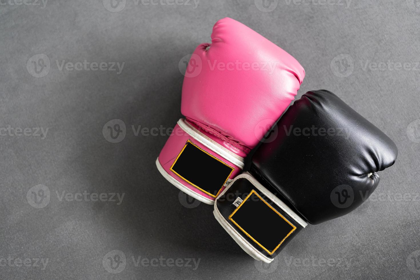 pink and black Boxing glove in punching in woman concept. 11547960