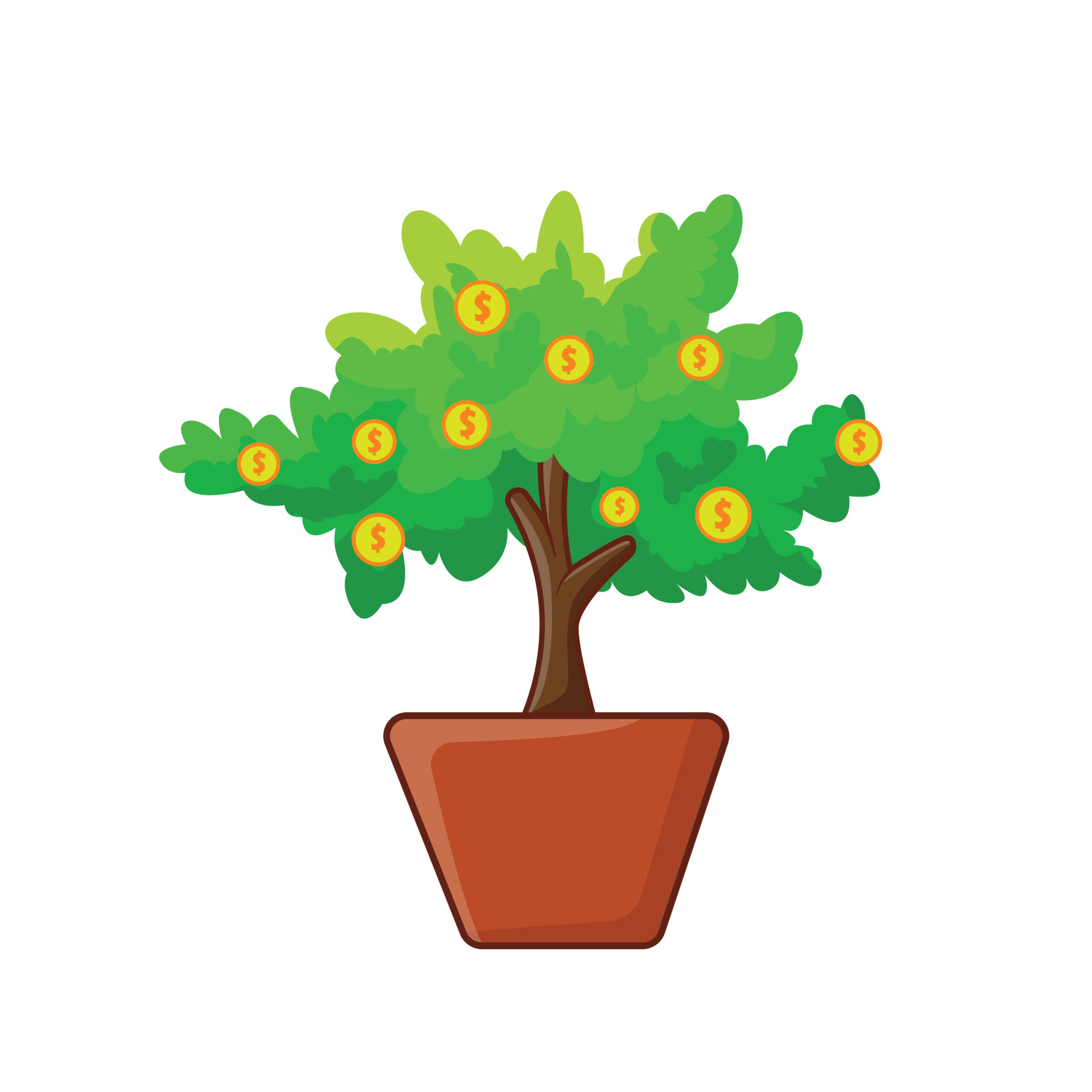 Money Tree Vector. business icon 11549940 Vector Art at Vecteezy Money Tree Vector. business icon 11549940 Vector Art at Vecteezy