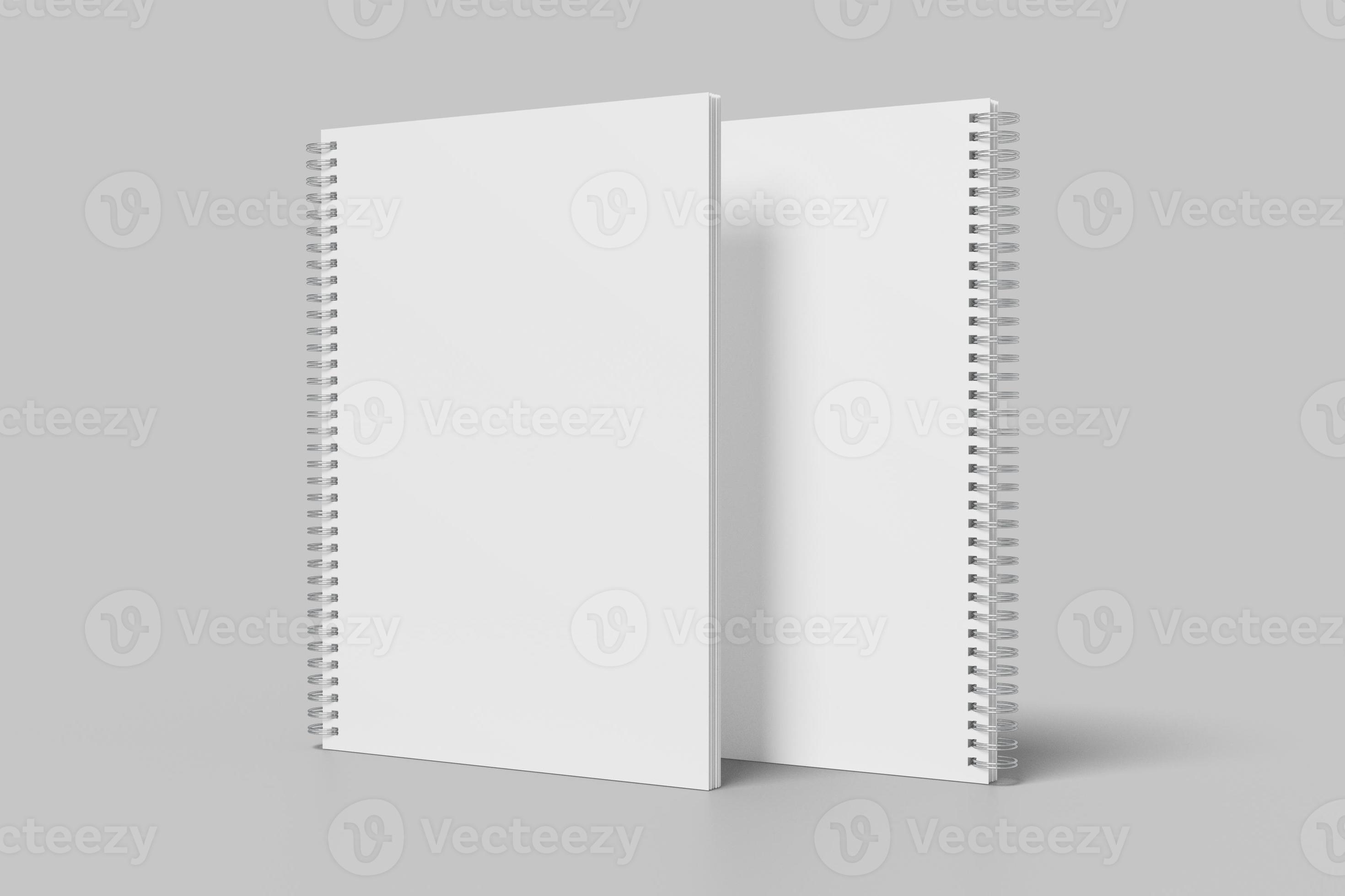 A5 Spiral Notebook Blank Mockup 11550240 Stock Photo at Vecteezy