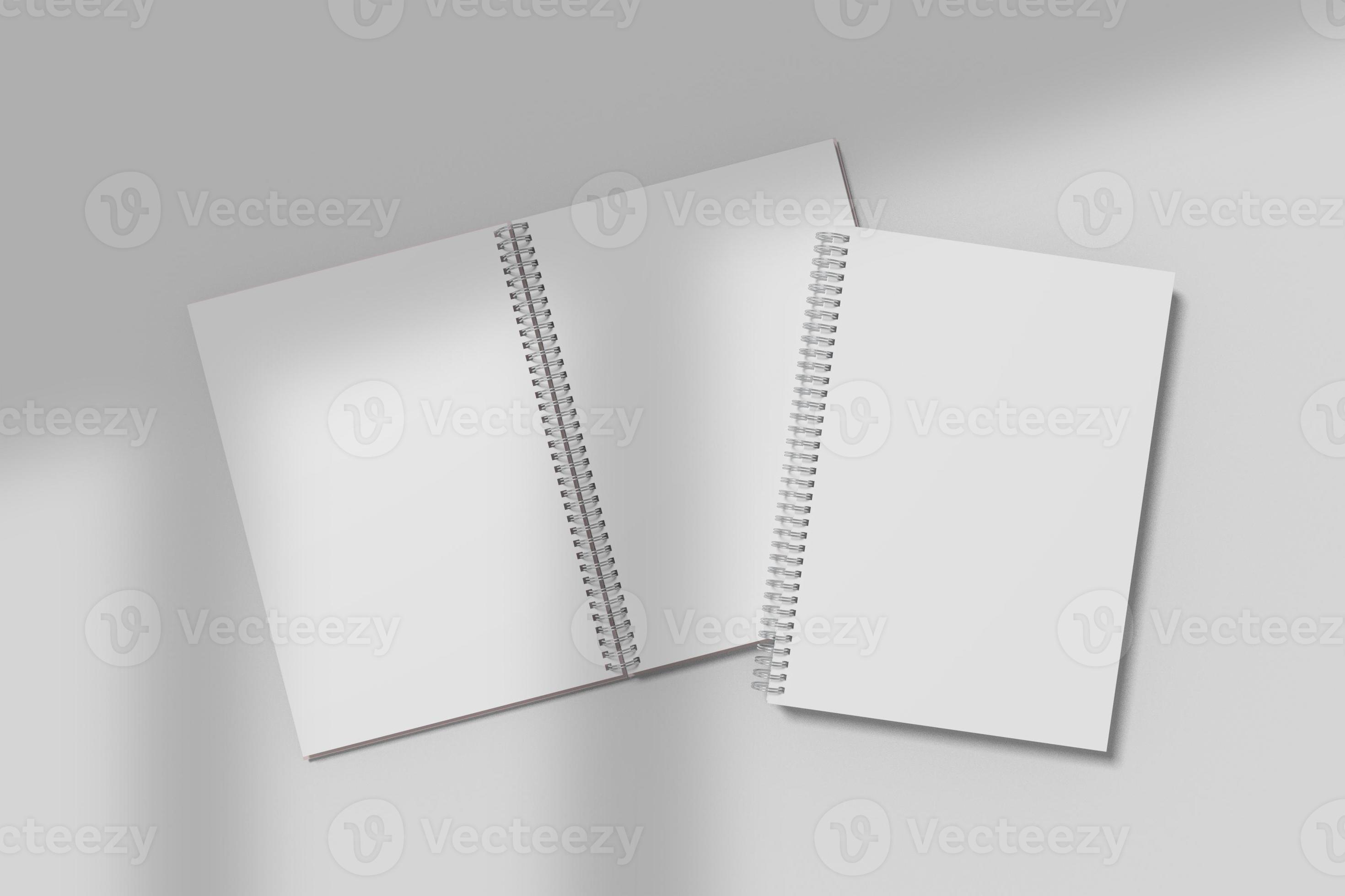 A5 Spiral Notebook Blank Mockup 11550256 Stock Photo at Vecteezy