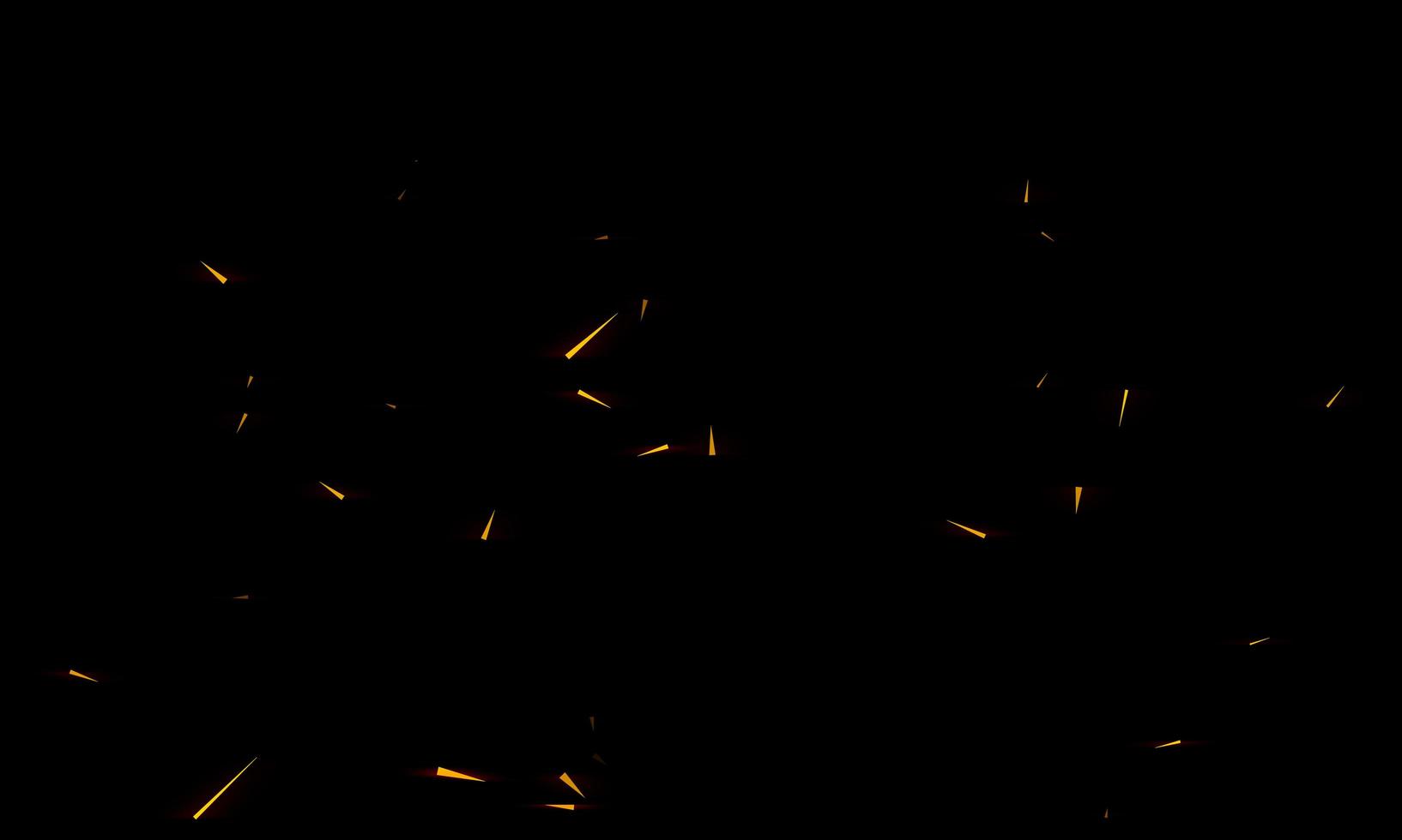 Burning red hot sparks fly from large fire in the night sky. Beautiful abstract background on the theme of fire, light and life. photo