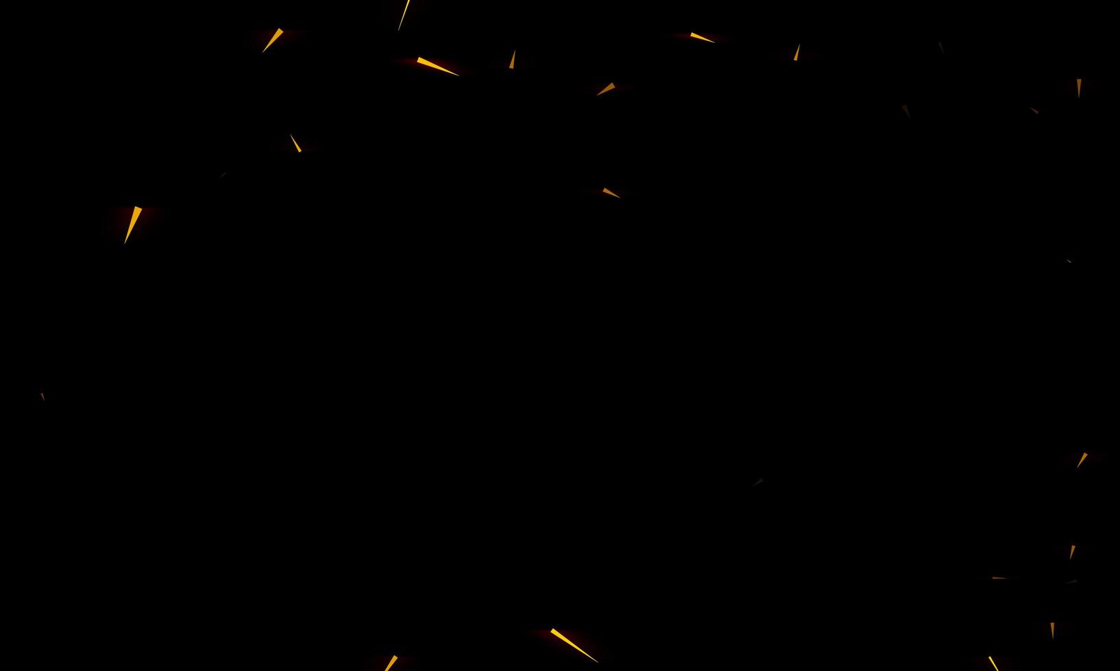 Burning red hot sparks fly from large fire in the night sky. Beautiful abstract background on the theme of fire, light and life. photo