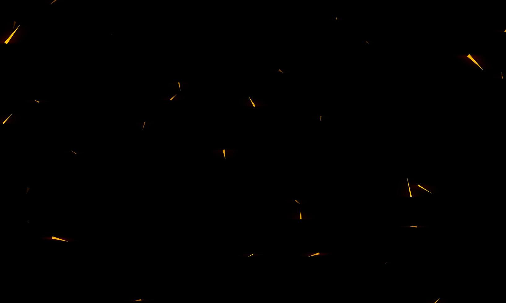 Burning red hot sparks fly from large fire in the night sky. Beautiful abstract background on the theme of fire, light and life. photo