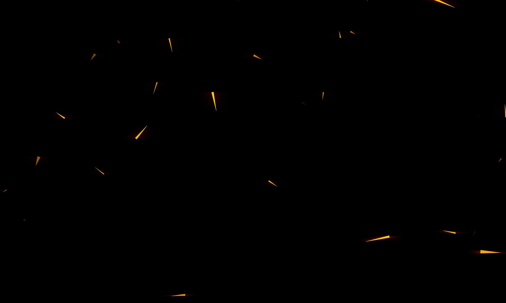Burning red hot sparks fly from large fire in the night sky. Beautiful abstract background on the theme of fire, light and life. photo