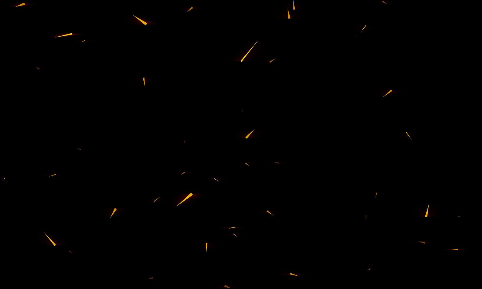 Burning red hot sparks fly from large fire in the night sky. Beautiful abstract background on the theme of fire, light and life. photo