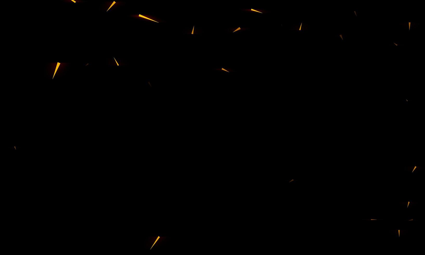 Burning red hot sparks fly from large fire in the night sky. Beautiful abstract background on the theme of fire, light and life. photo