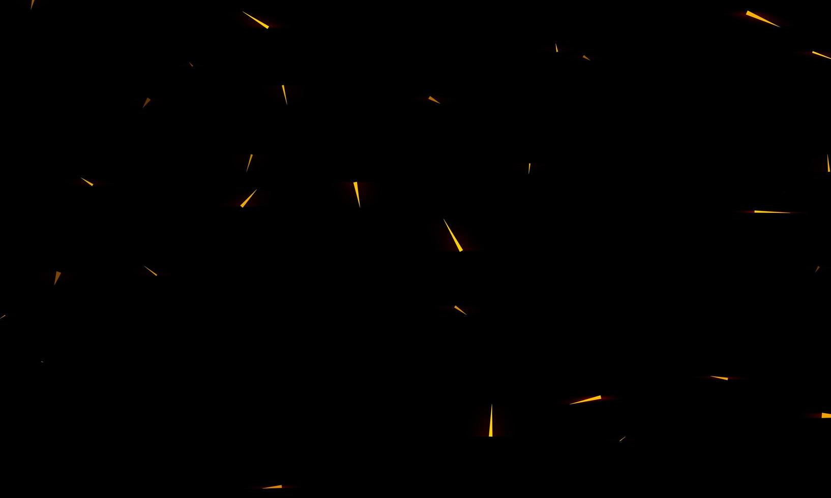 Burning red hot sparks fly from large fire in the night sky. Beautiful abstract background on the theme of fire, light and life. photo
