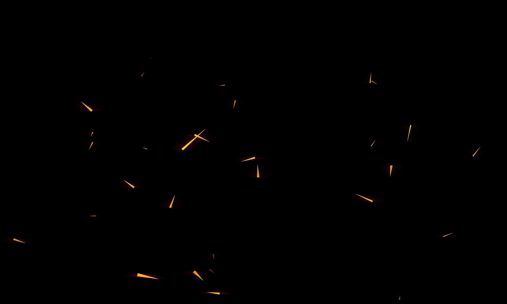 Burning red hot sparks fly from large fire in the night sky. Beautiful abstract background on the theme of fire, light and life. photo