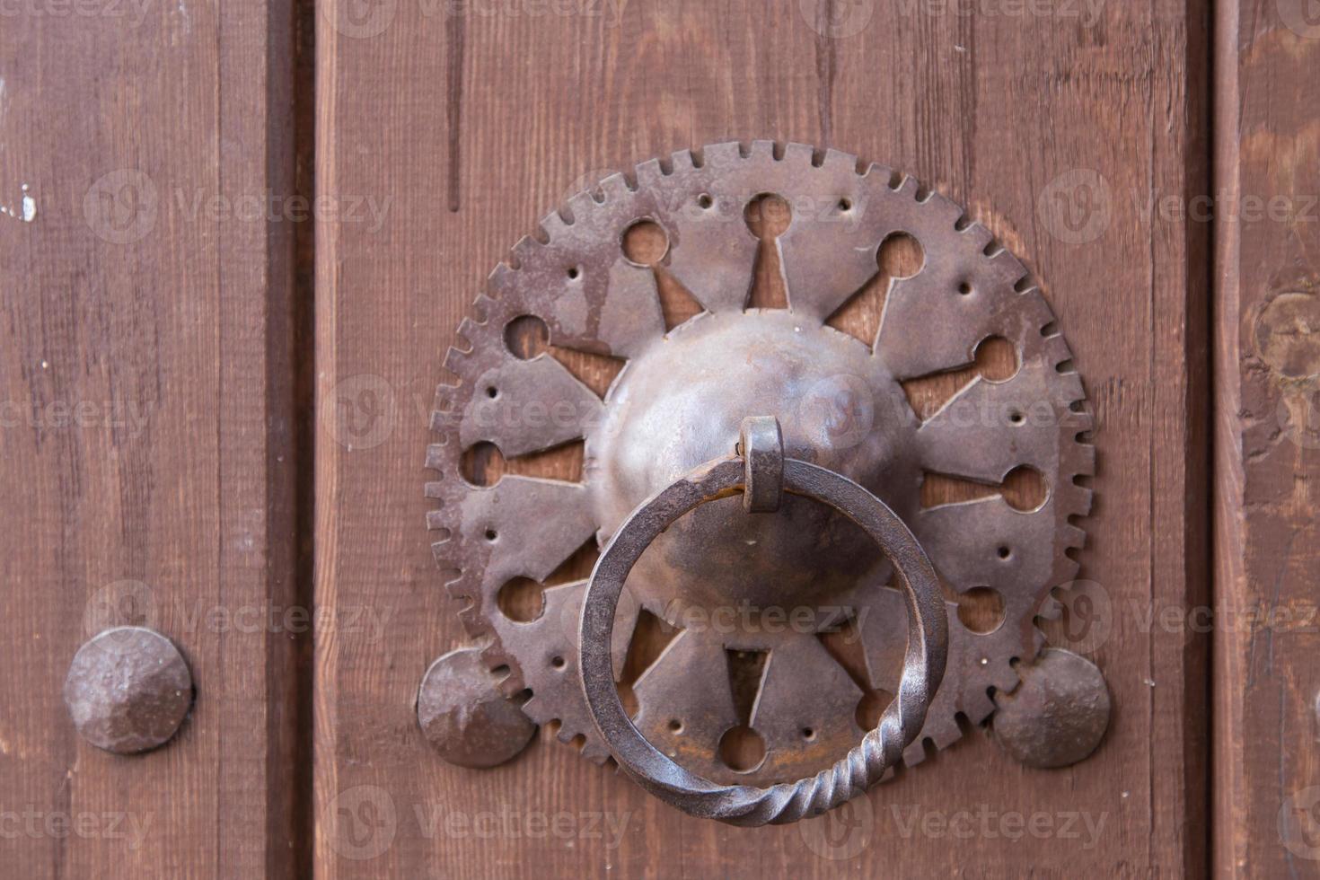 Door knocker in Istanbul photo