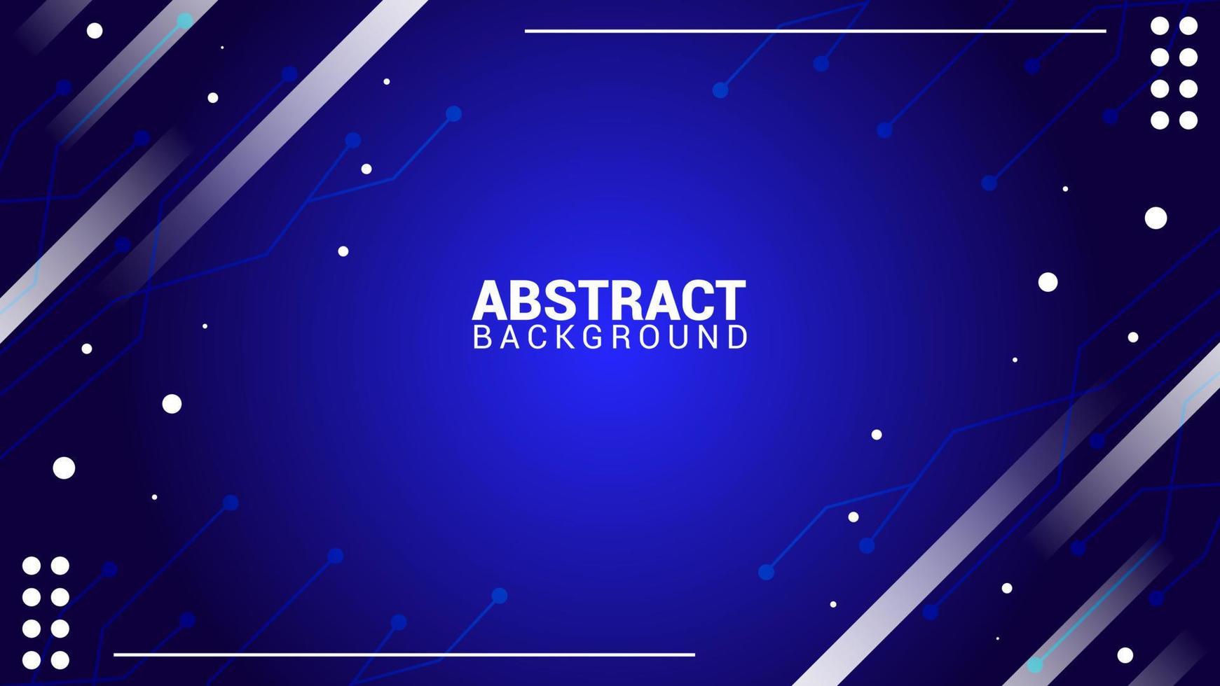 el fondo del tema de tecnología azul abstracto es adecuado para pancartas, anuncios, publicaciones en redes sociales y otros vector