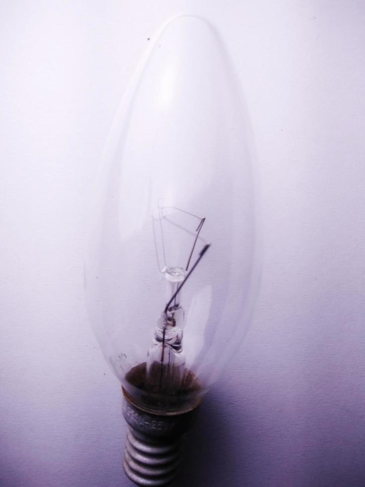 white light isolated on a white background.close up.lighting.light.shine photo