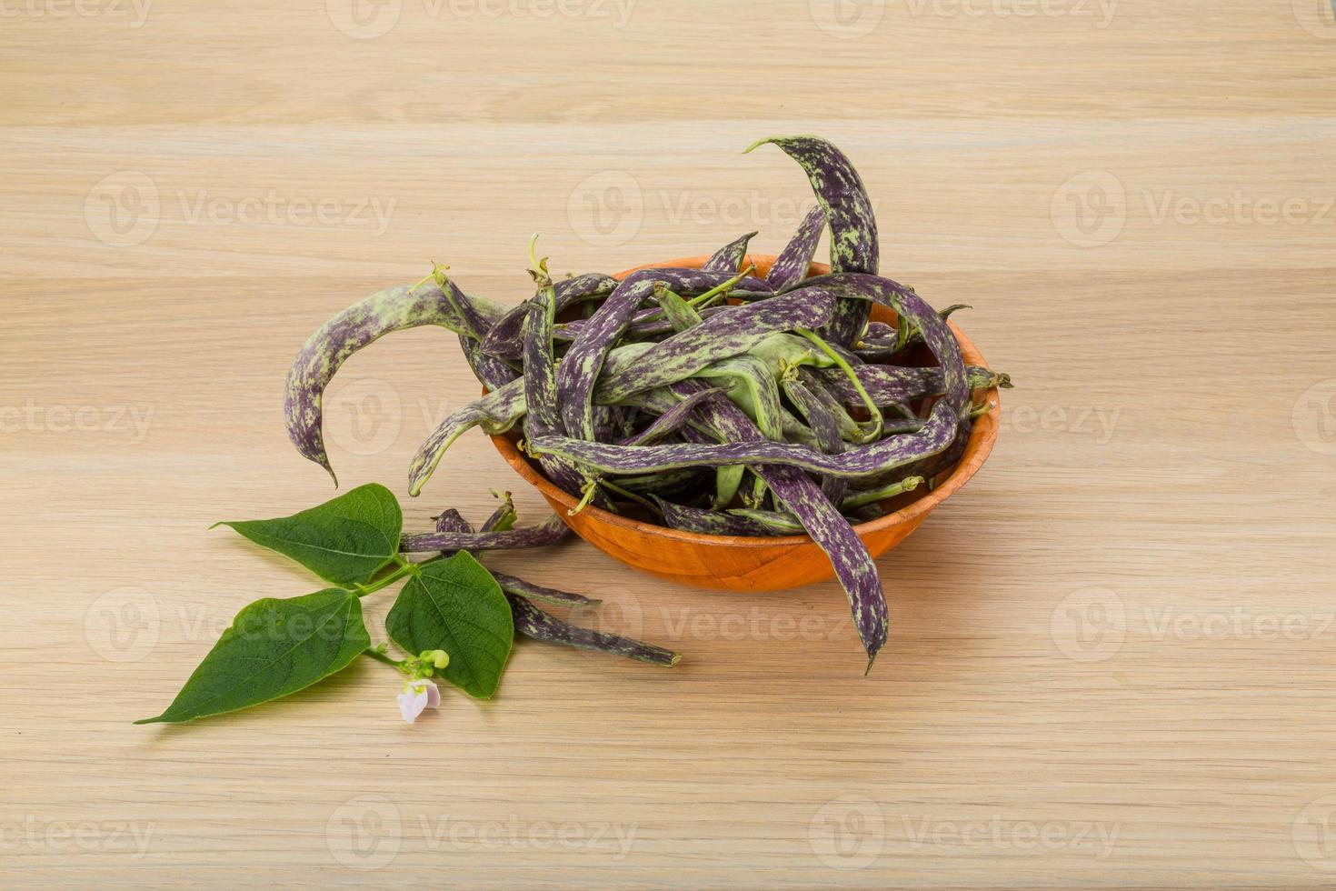 Beans with leaf photo