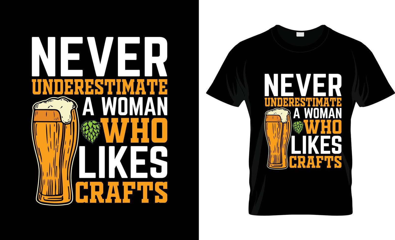 Craft Beer t-shirt design, Craft Beer t-shirt slogan and apparel design, Craft Beer typography, Craft Beer vector, Craft Beer illustration vector