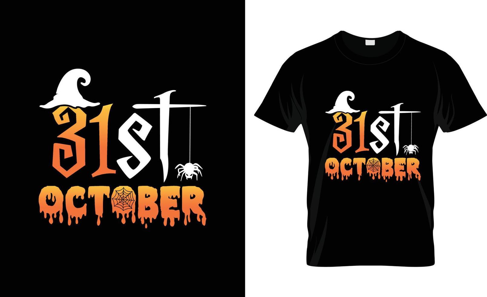 diseño de camisetas de halloween, eslogan de camisetas de halloween y diseño de prendas de vestir, tipografía de halloween, vector de halloween, ilustración de halloween