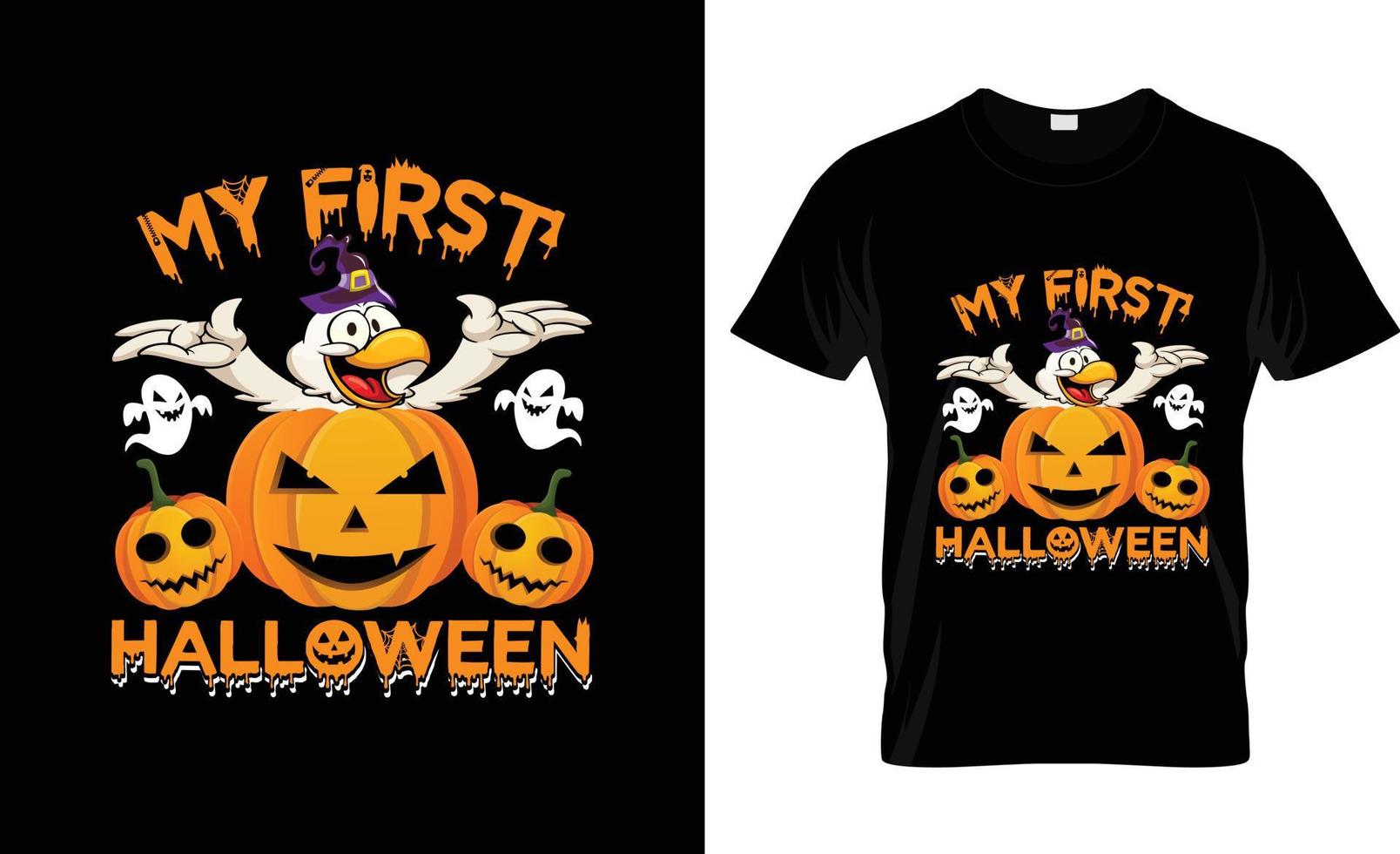 diseño de camisetas de halloween, eslogan de camisetas de halloween y diseño de prendas de vestir, tipografía de halloween, vector de halloween, ilustración de halloween