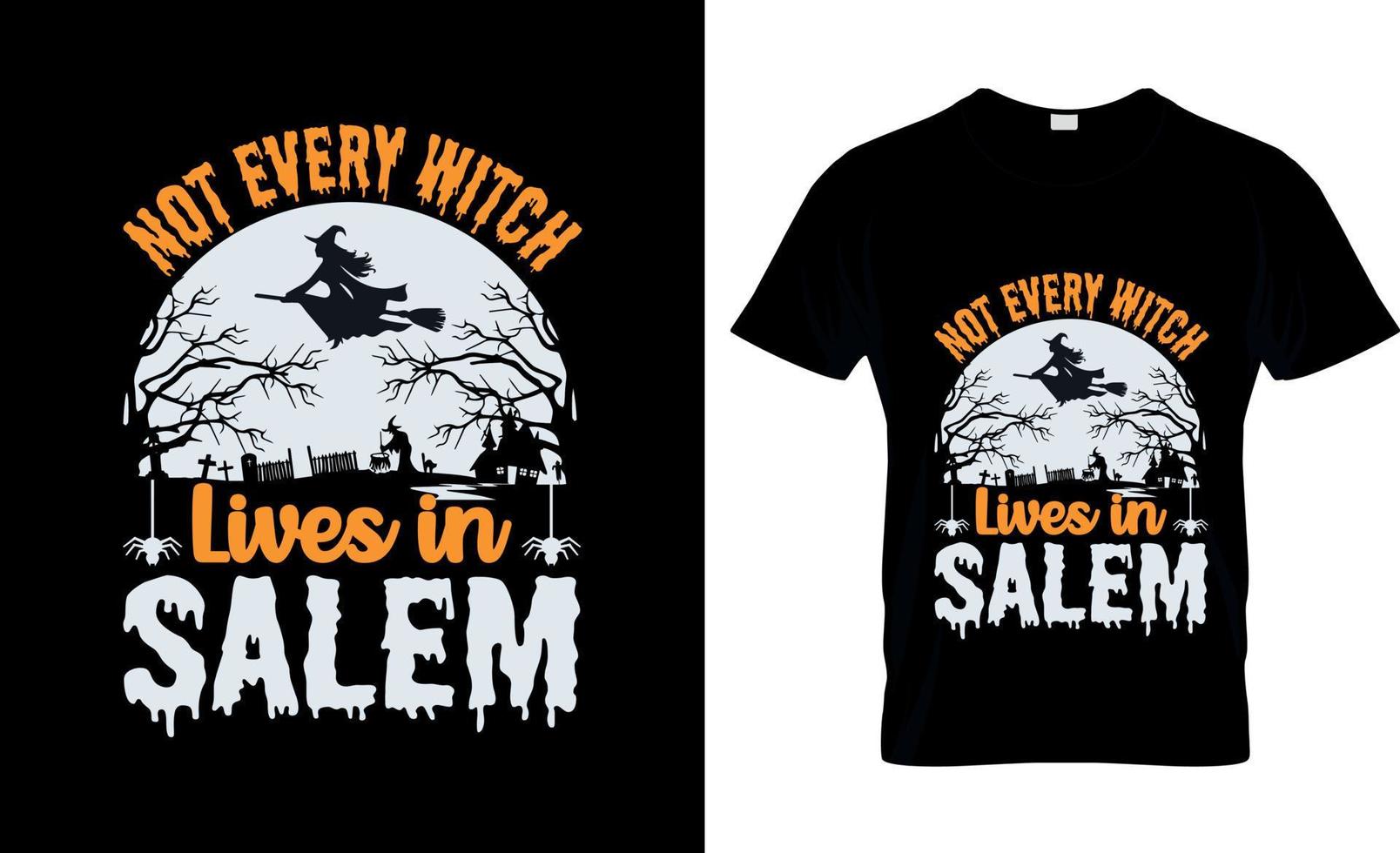 diseño de camisetas de halloween, eslogan de camisetas de halloween y diseño de prendas de vestir, tipografía de halloween, vector de halloween, ilustración de halloween