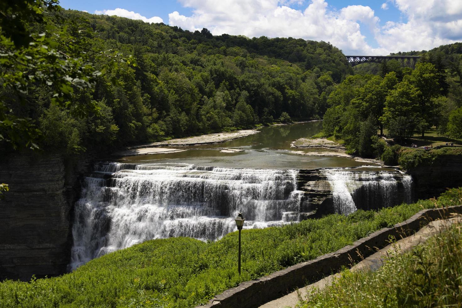 Middle Falls at Letchworth State Park photo