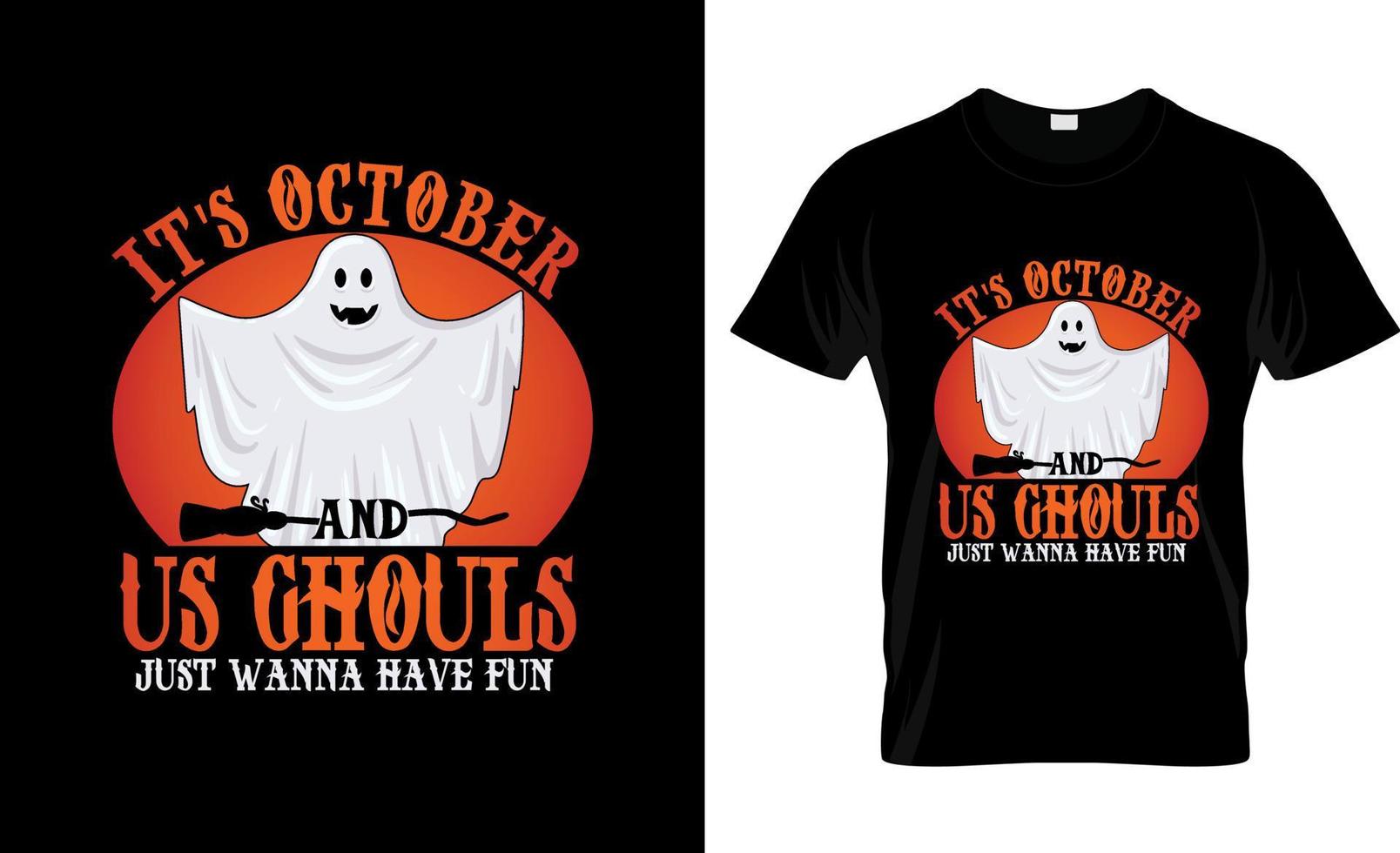 diseño de camisetas de halloween, eslogan de camisetas de halloween y diseño de prendas de vestir, tipografía de halloween, vector de halloween, ilustración de halloween