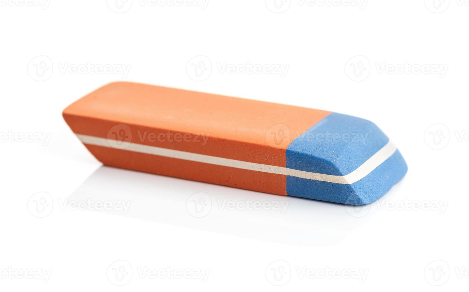 Ink Eraser Isolated on White Background photo
