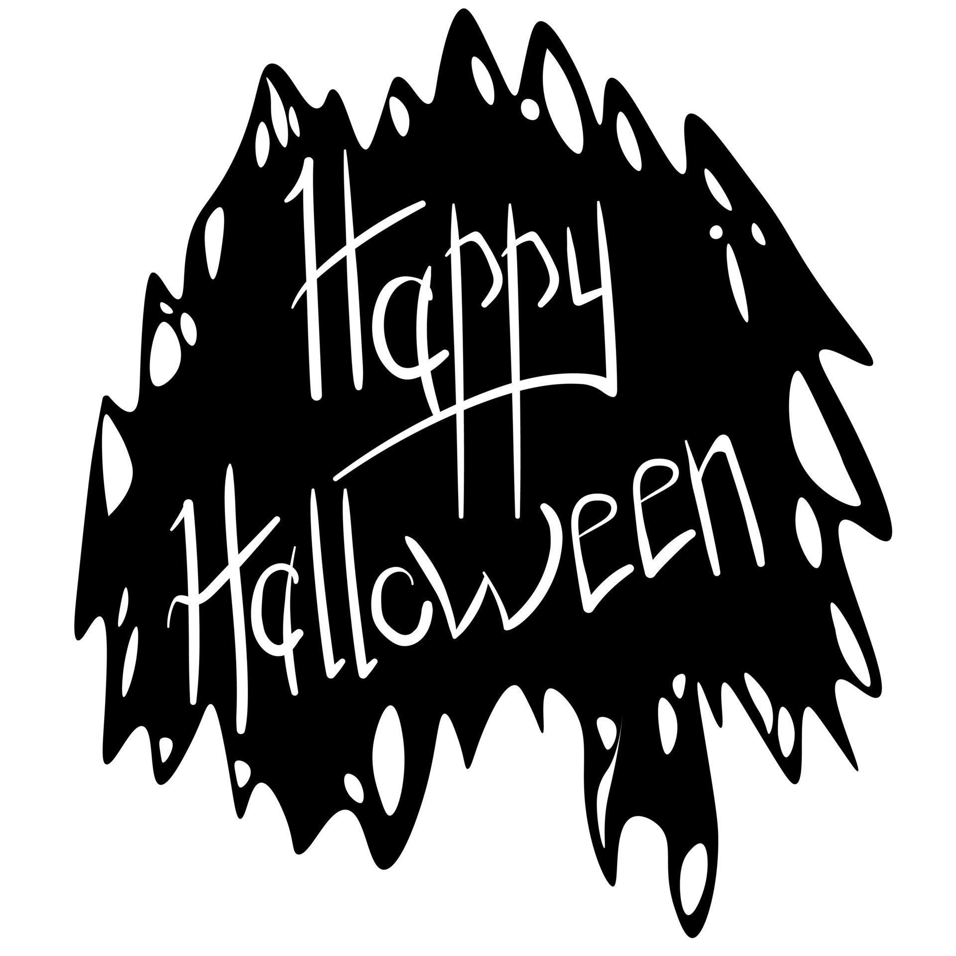 Happy Halloween, idea for poster, banner, postcard or flyer 11554716