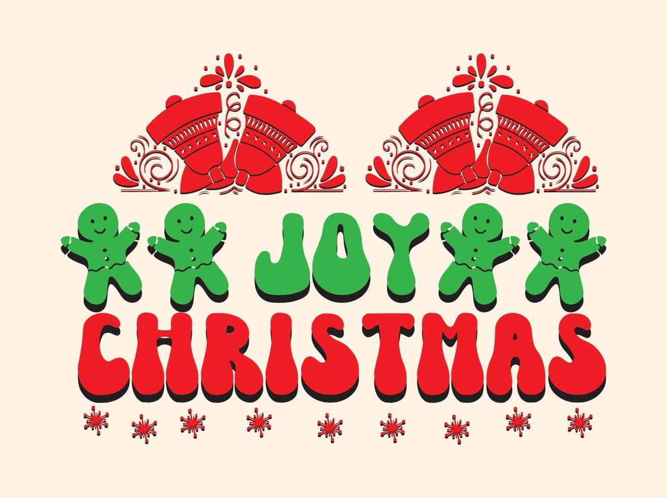 Retro christmas t-shirt design vector