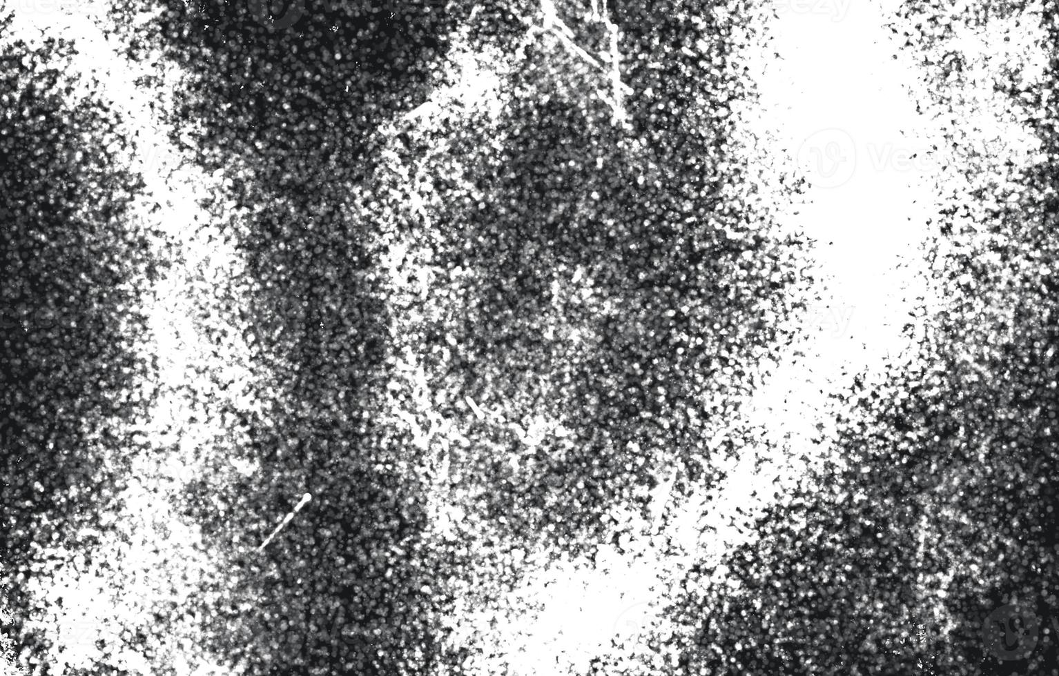 Monochrome particles abstract texture.Overlay illustration over any design to create grungy vintage effect and depth. photo