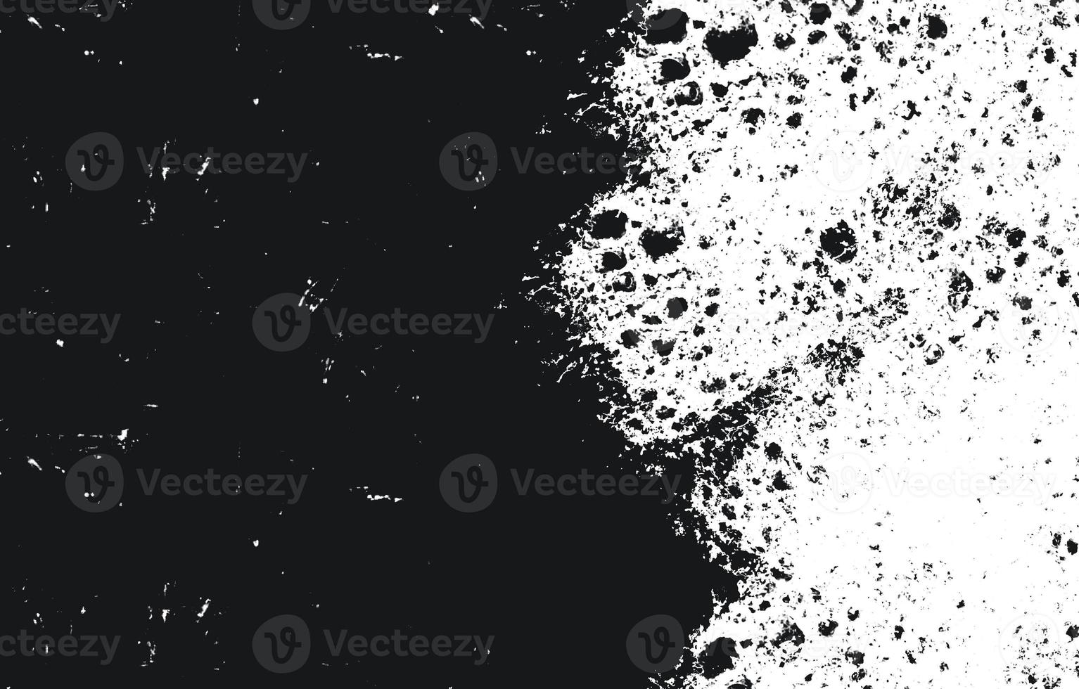 Monochrome particles abstract texture.Overlay illustration over any design to create grungy vintage effect and depth. photo