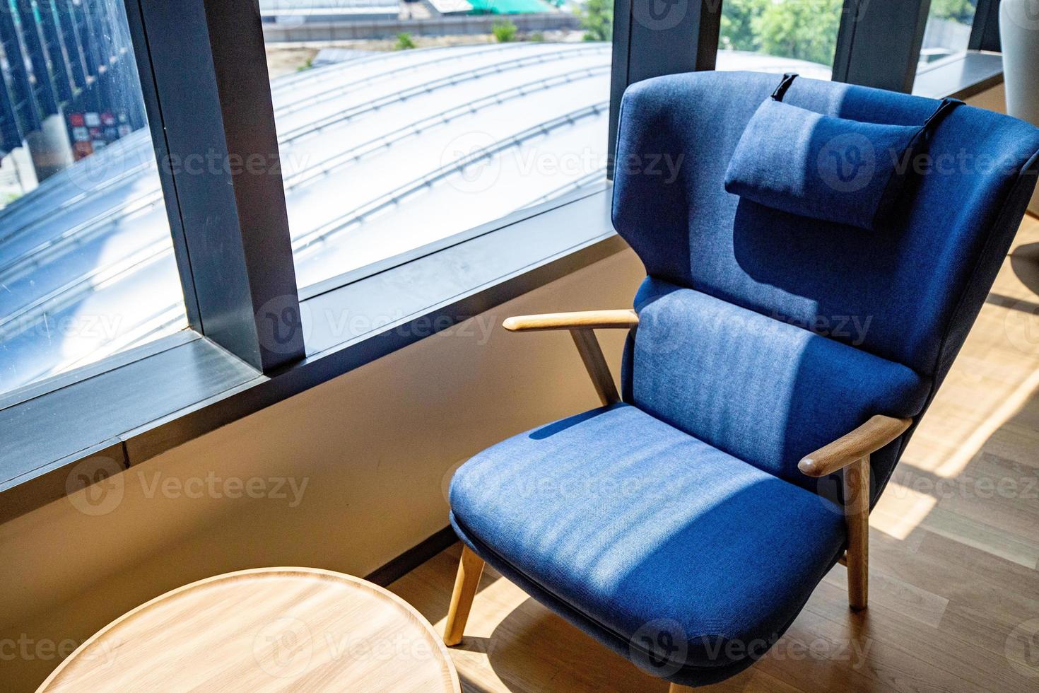 Area of Co-Working Space on social distancing with a luxury comfortable design for work as free and relax at True digital park , Thailand. Concept of creative cooperates workspace. photo