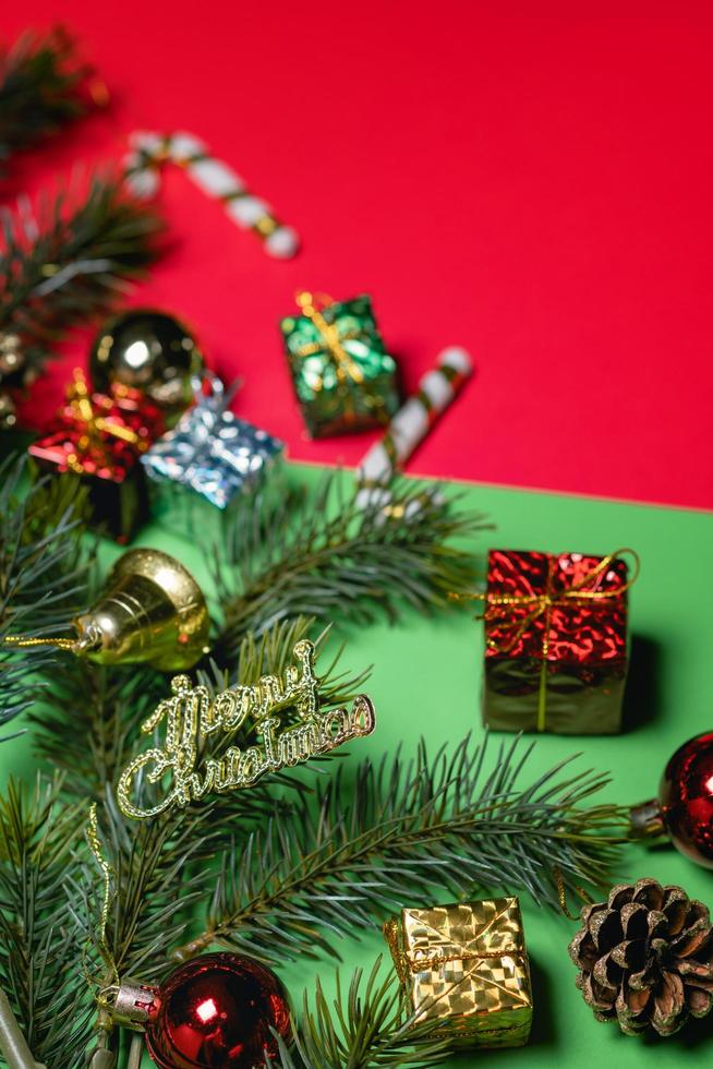 Christmas background concept. photo