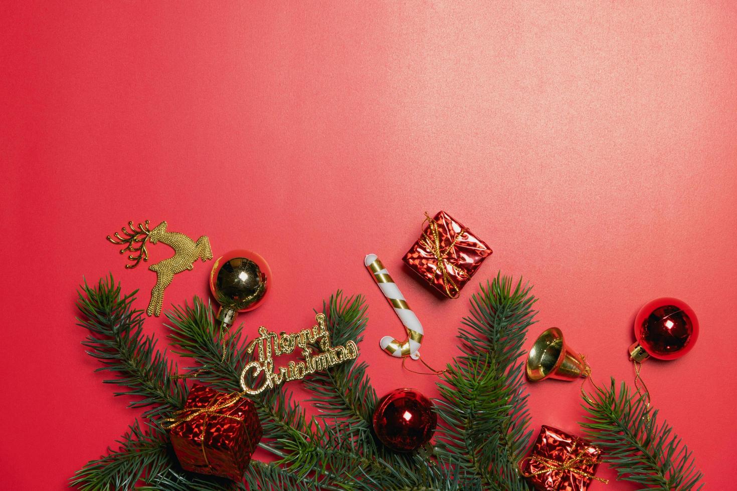 Christmas background concept. photo