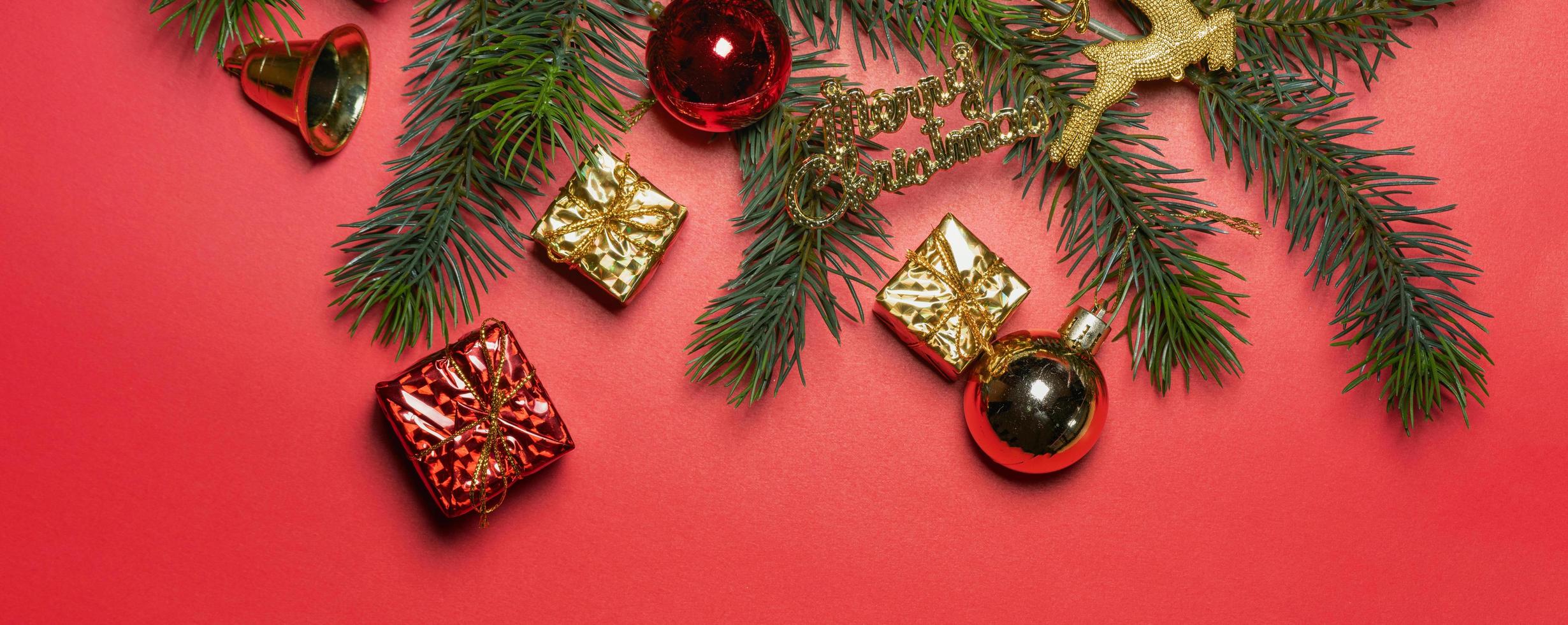 Christmas background concept. photo