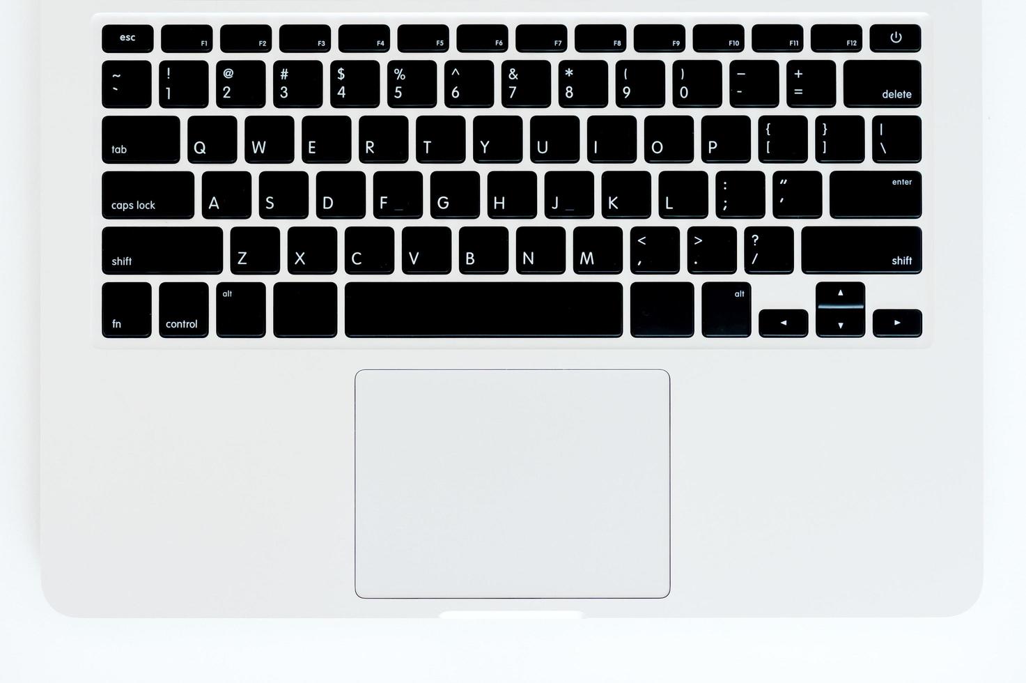 Laptop keyboard background photo