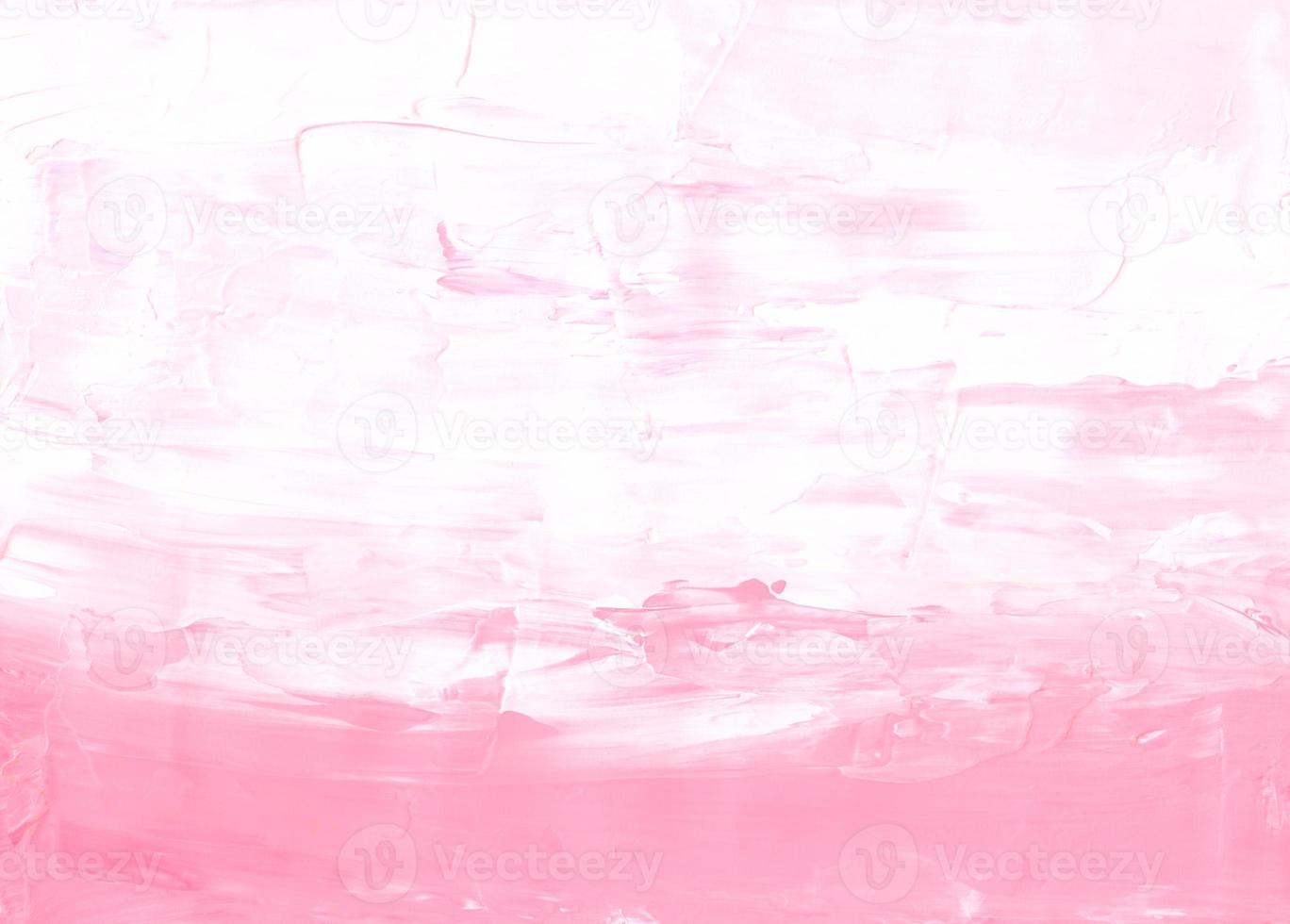 Abstract pastel pink and white textured background. Light palette knife painting, minimalist backdrop. Brush strokes on paper. Modern art photo
