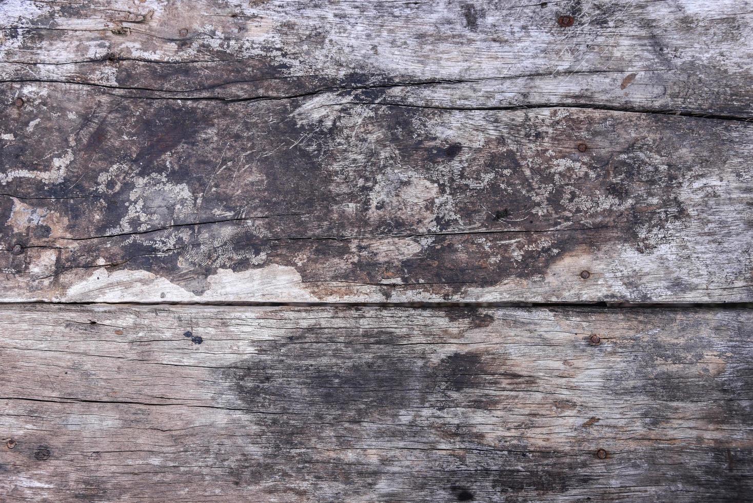 Old wooden dirty dark texture background photo