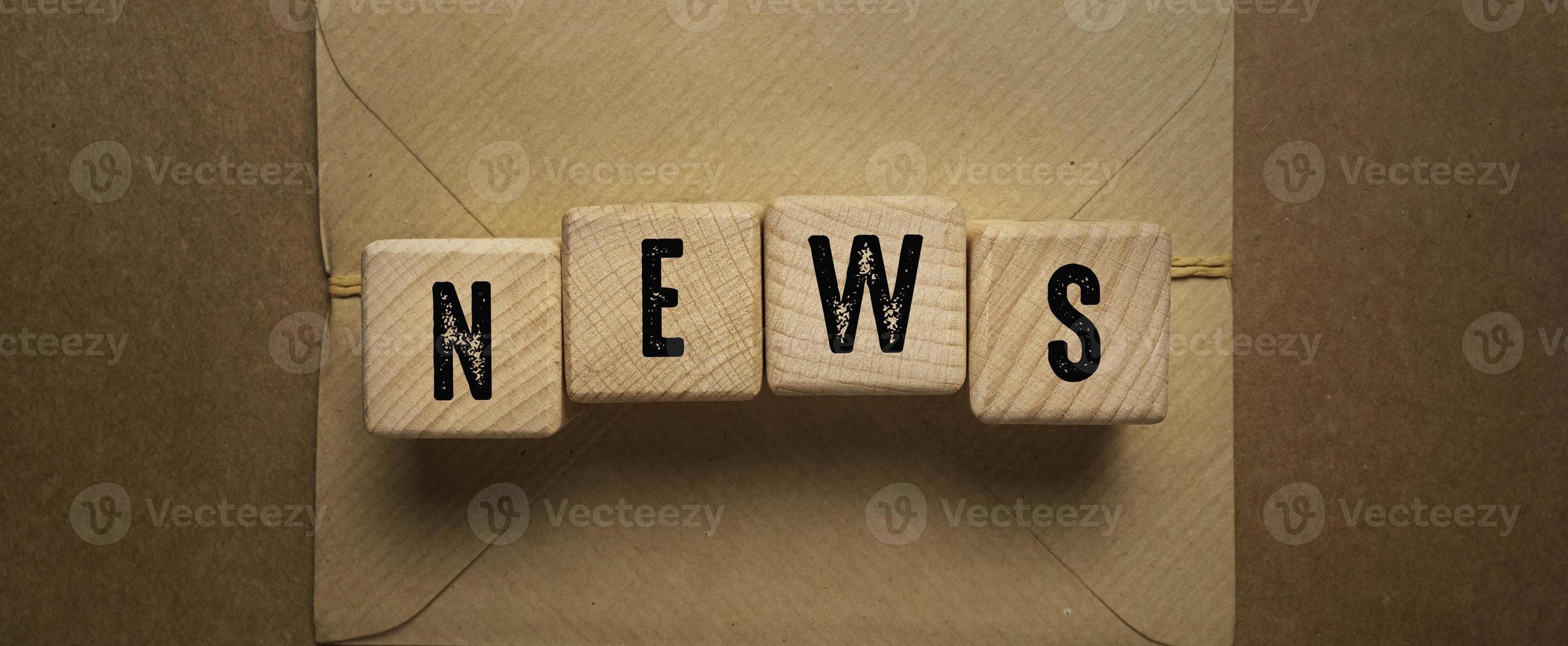 News Word , Business Concept Idea photo
