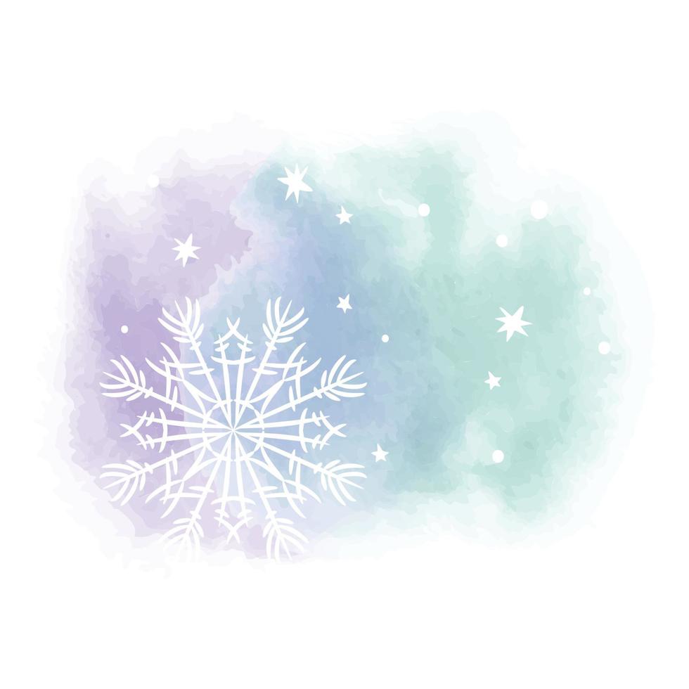 Beautiful abstract template with blue set gentle winter backgrounds vector