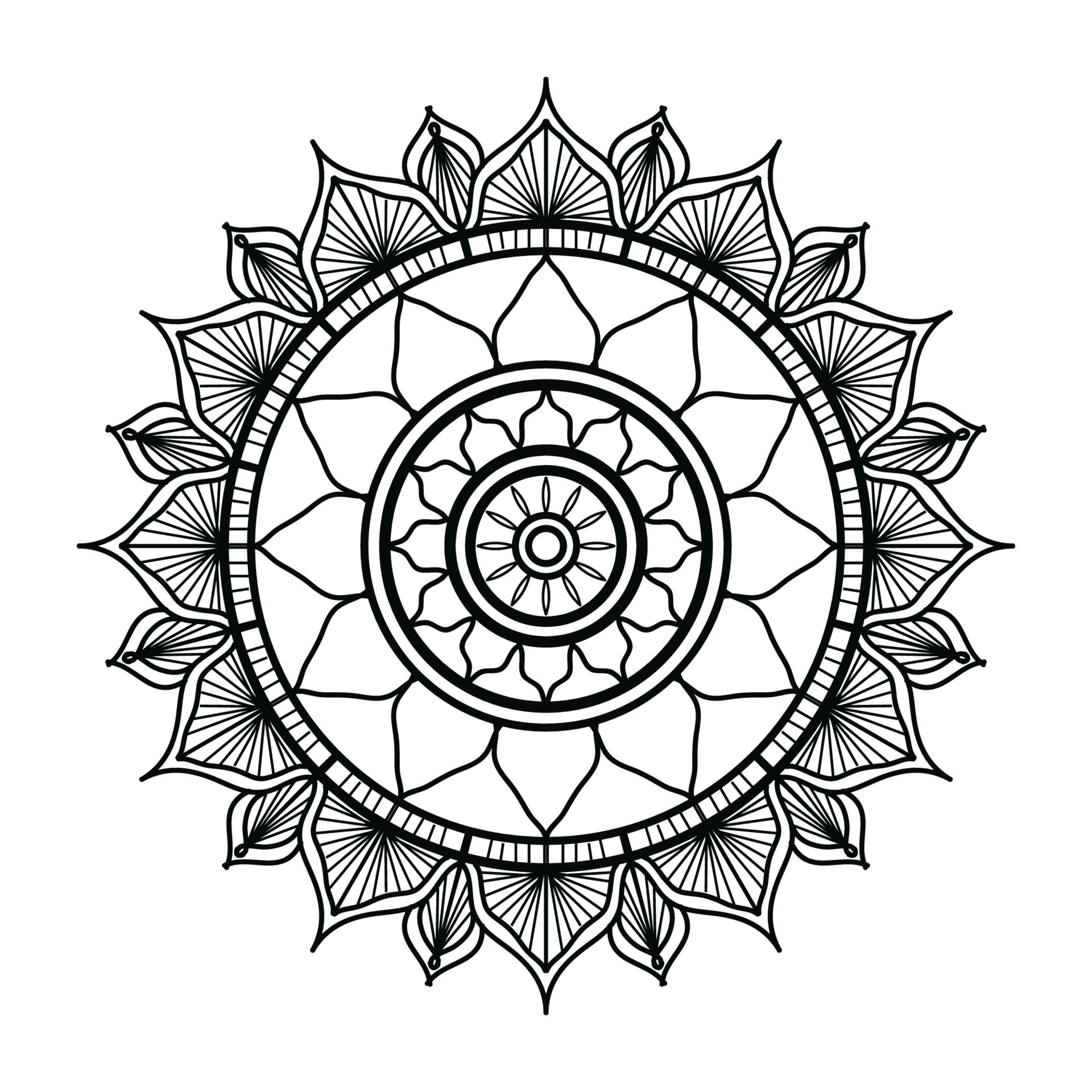 black ornamental mandala design background,mandala design,Mandala