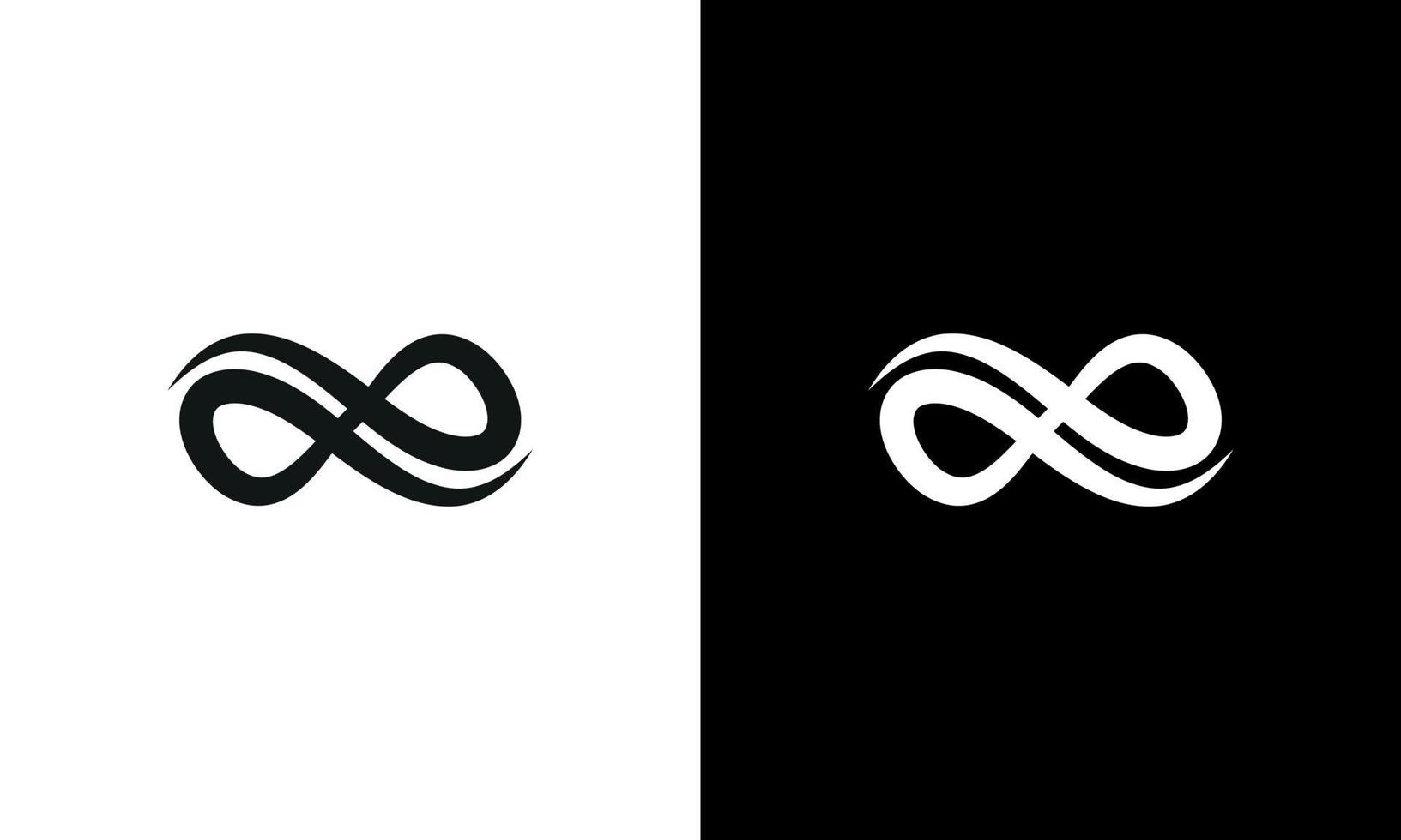 Infinity logo design. Infinity logo icon design free vector template.