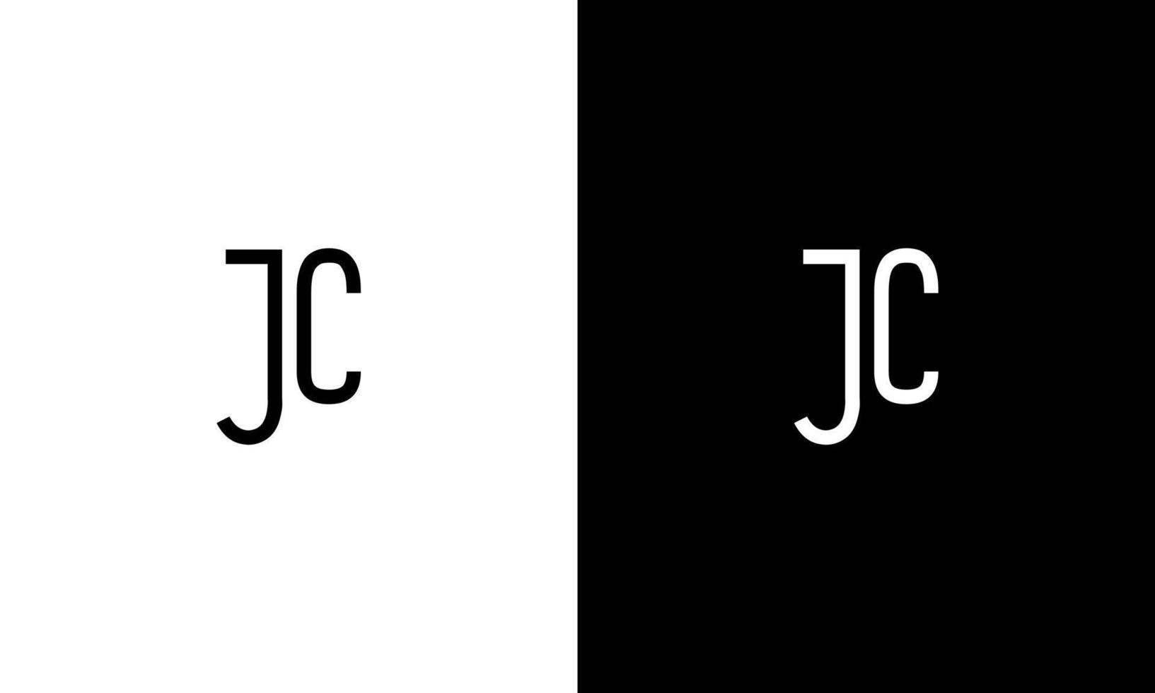 Letter JC vector logo free template Free Vector