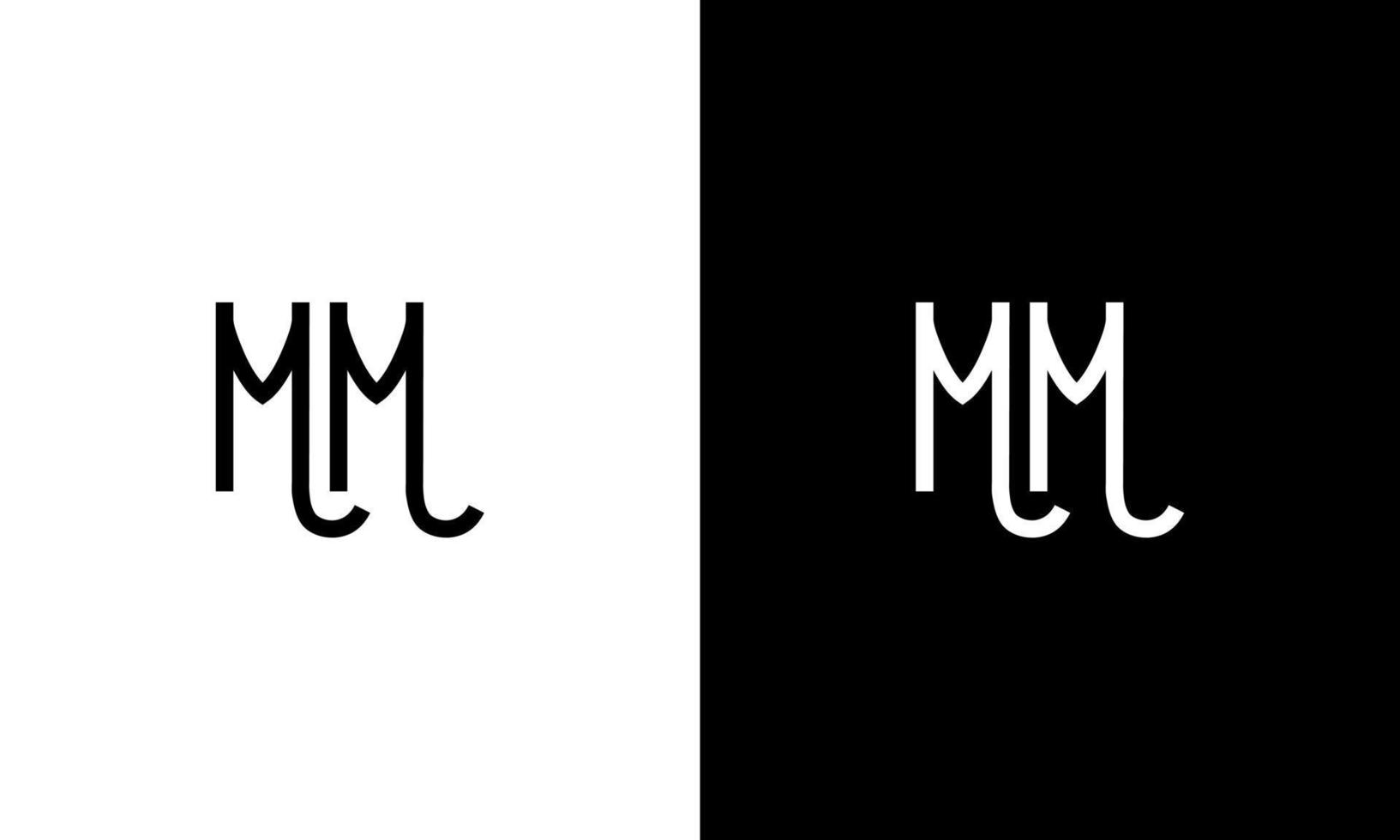 Letter MM vector logo free template Free Vector