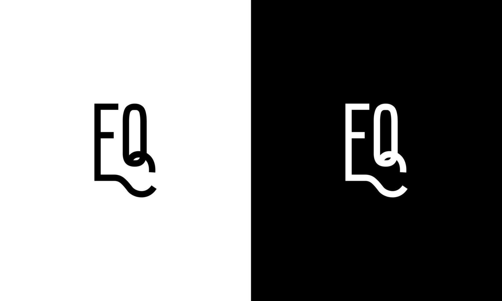 Letter EQ vector logo free template Free Vector