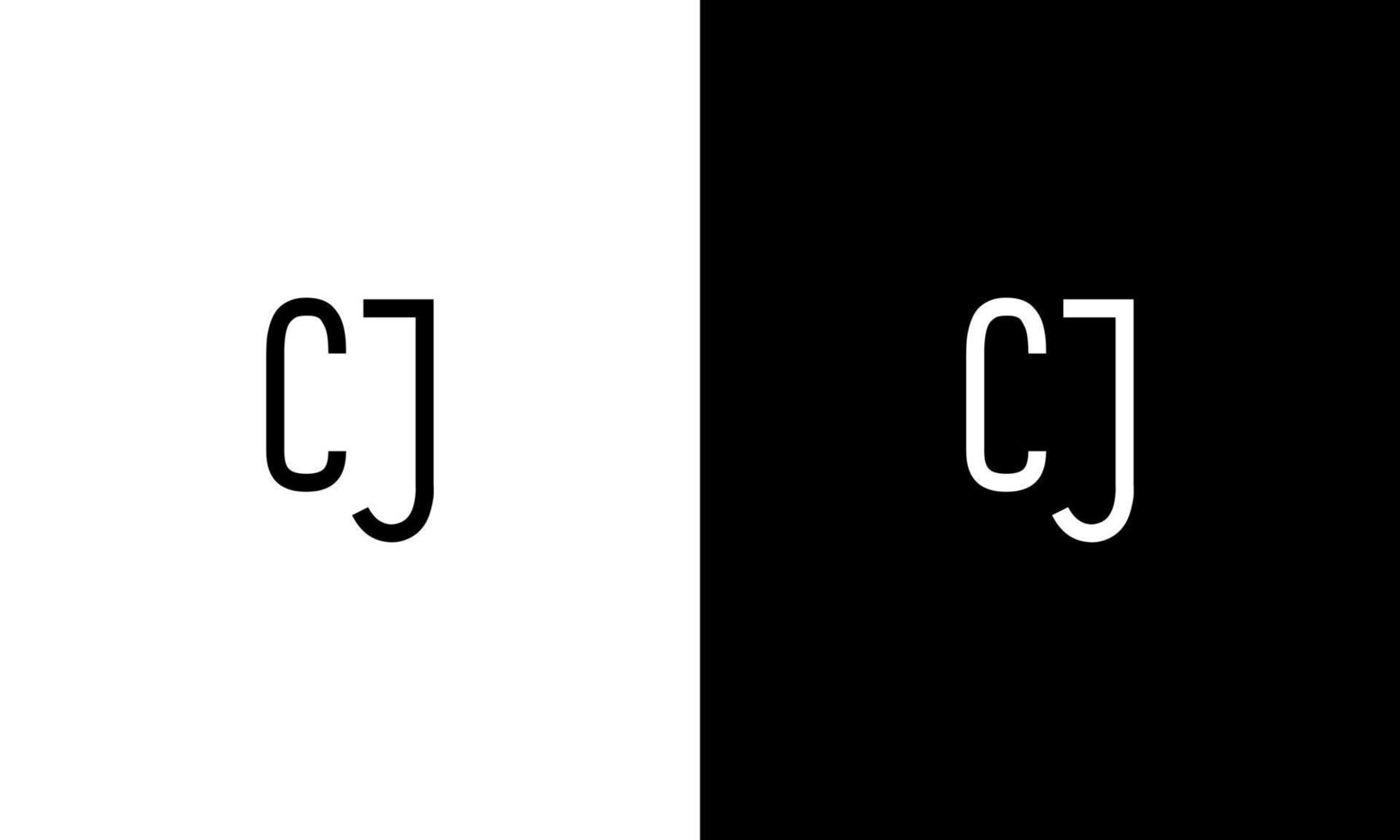 Letter CJ vector logo free template Free Vector