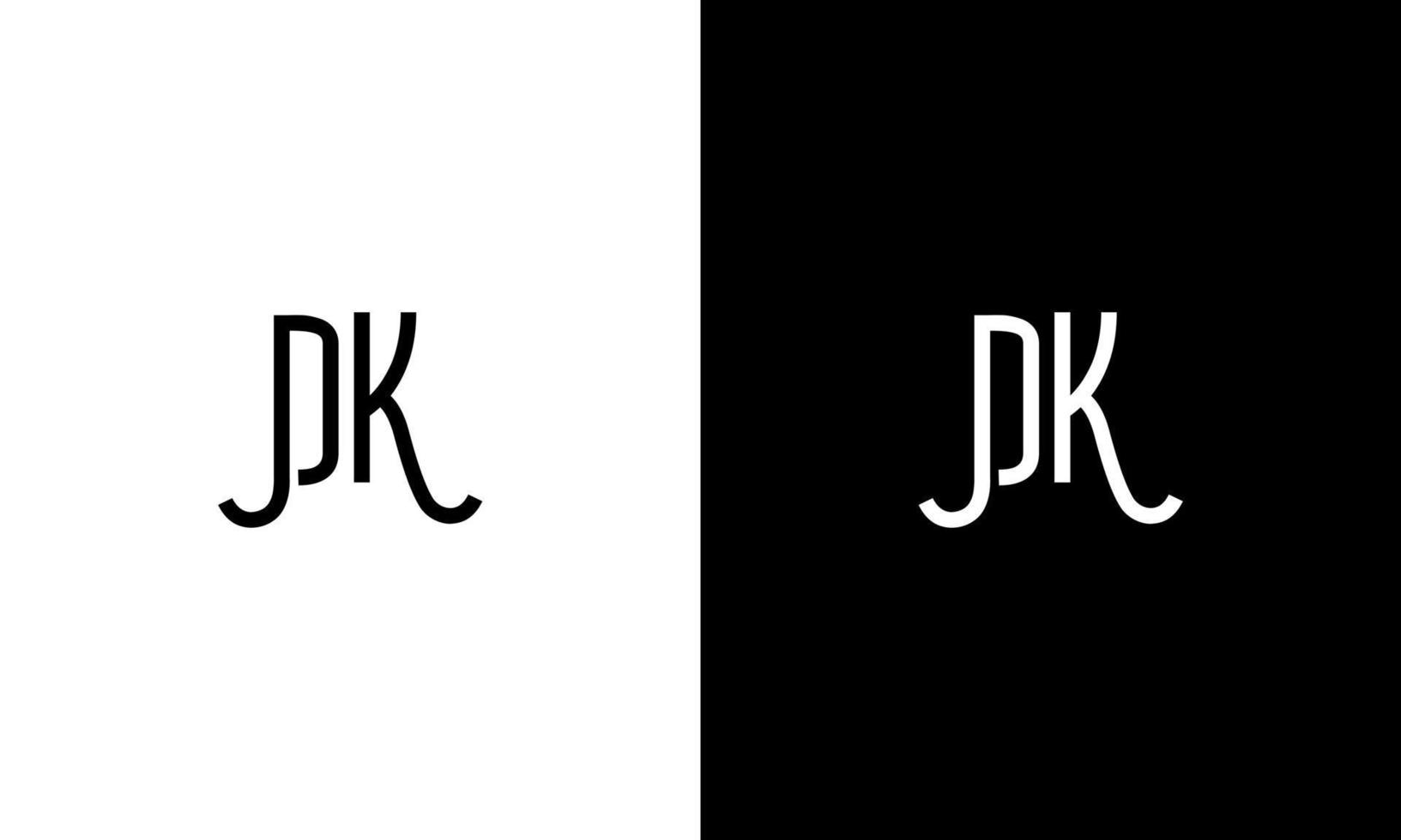 Letter DK vector logo free template Free Vector
