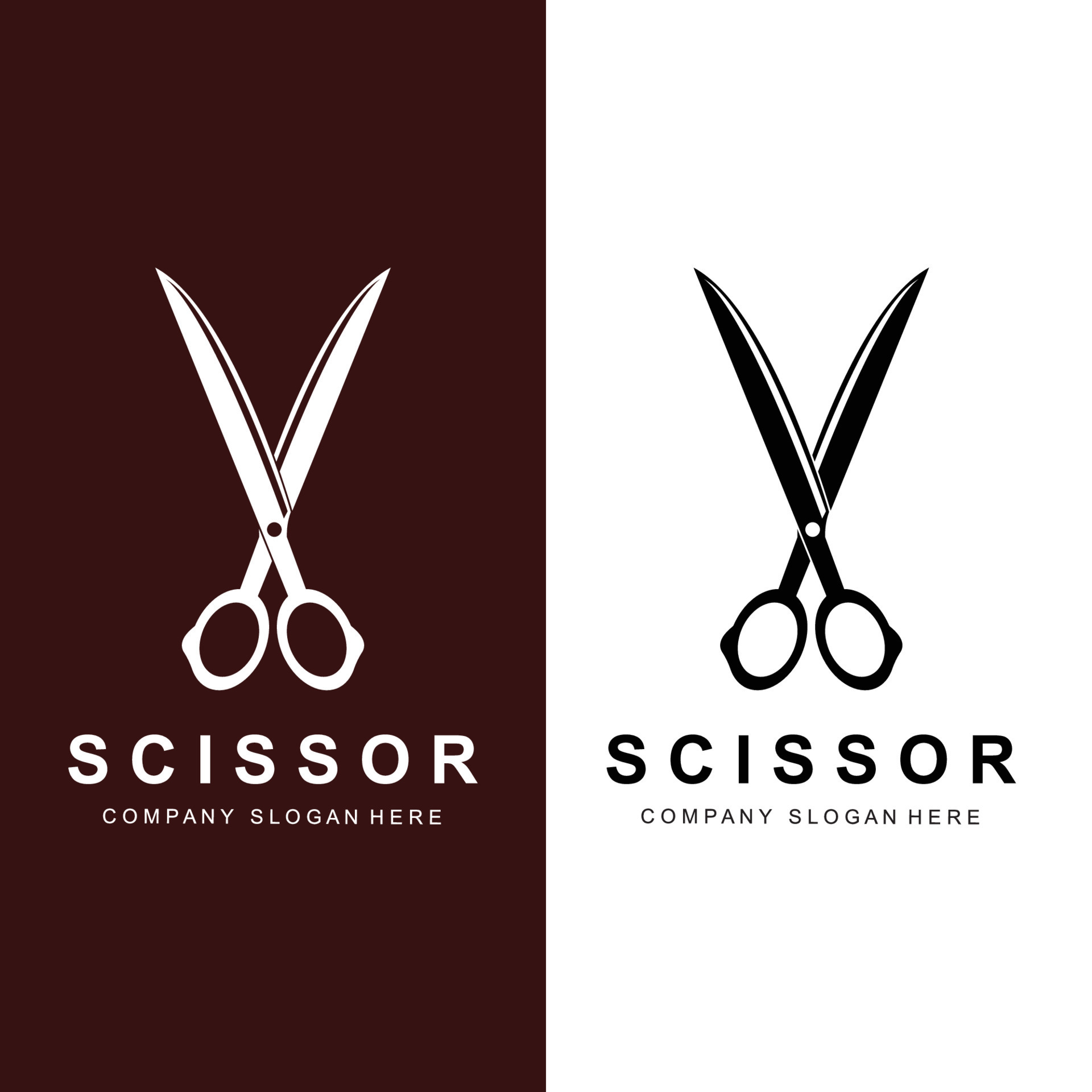 Barber tool scissors logo icon background symbol 11564295 Vector Art at ...